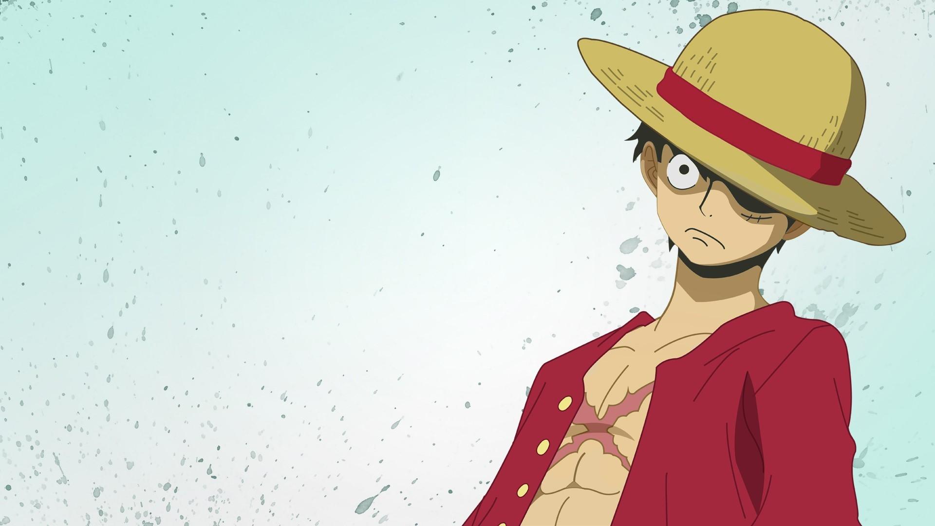 Mobile wallpaper one piece, monkey d luffy, anime, straw hat