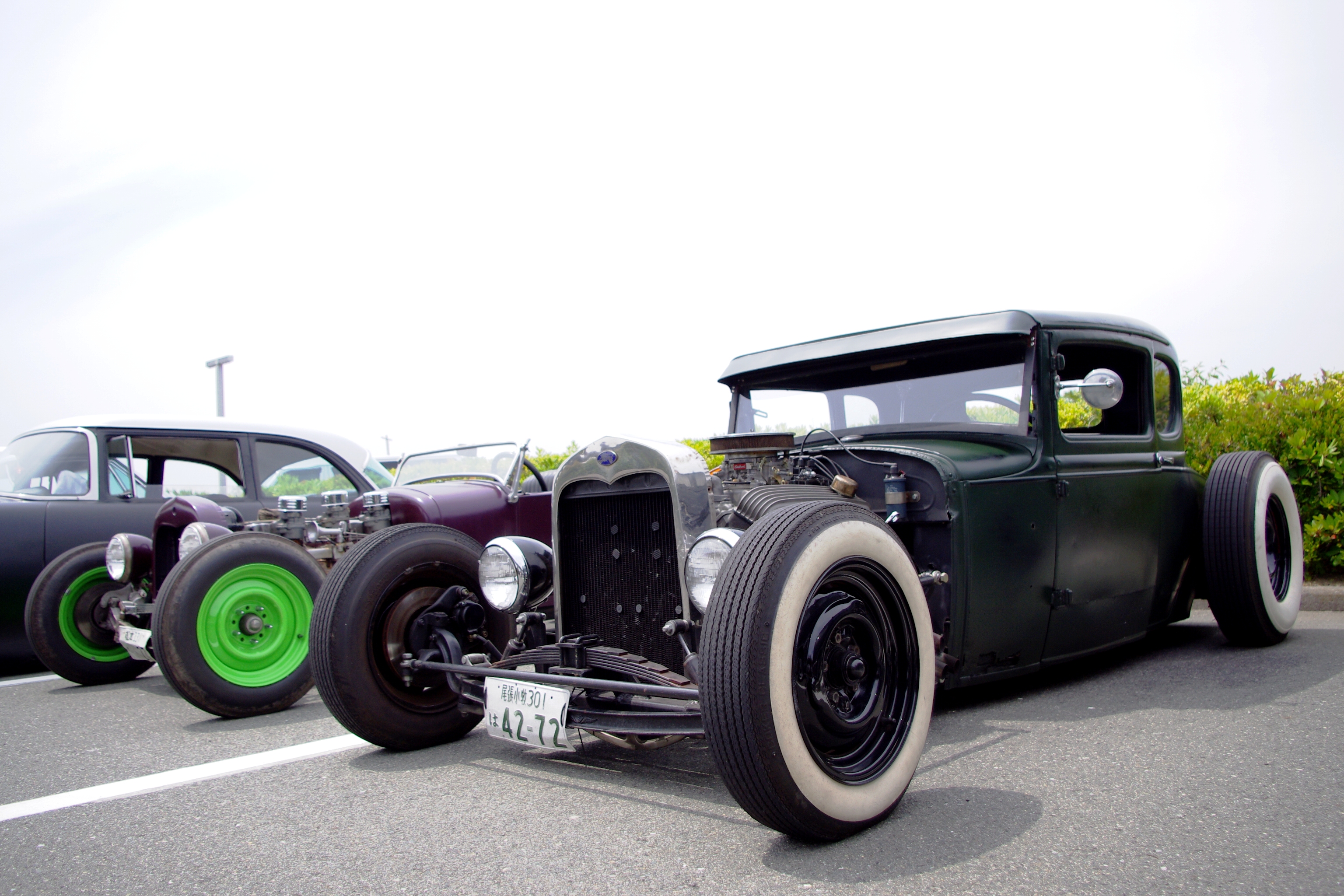 1920x1080 Background vehicles, hot rod, classic car, engine, rat rod