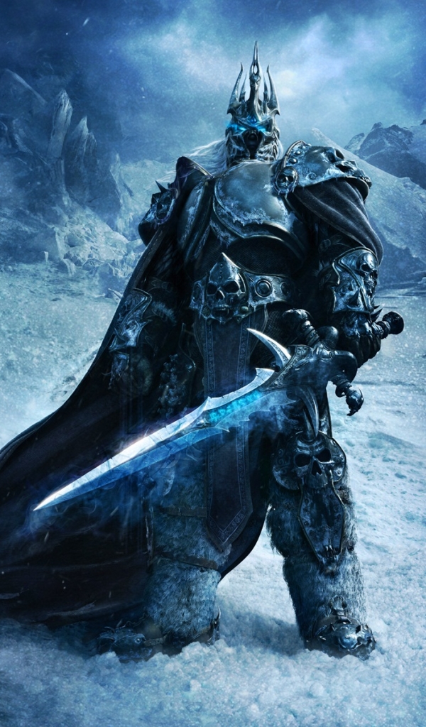 video game, world of warcraft, lich king, sindragosa (world of warcraft), warcraft iphone wallpaper