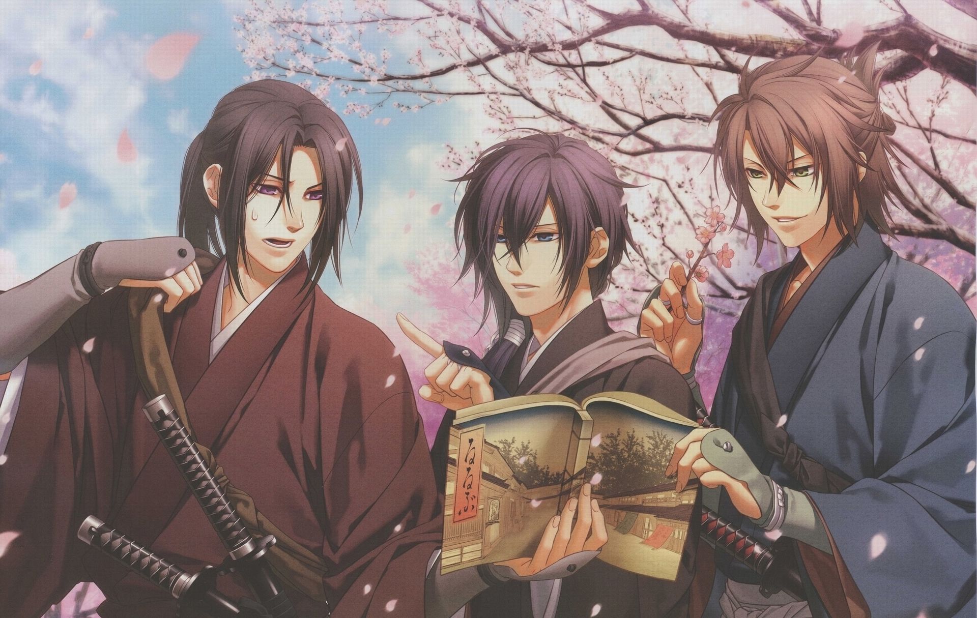 Anime Hakuouki Shinsengumi Kitan HD Wallpaper