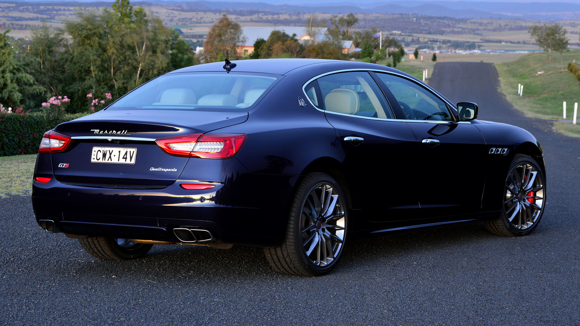 Maserati Quattroporte 2020 черный