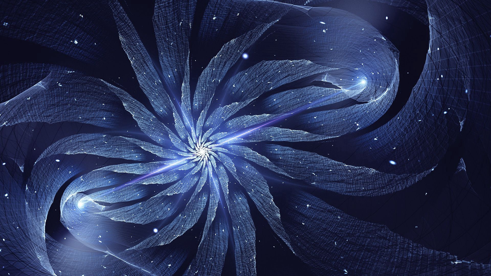 Download mobile wallpaper Abstract, Rotation, Flower, Fractal for free.
