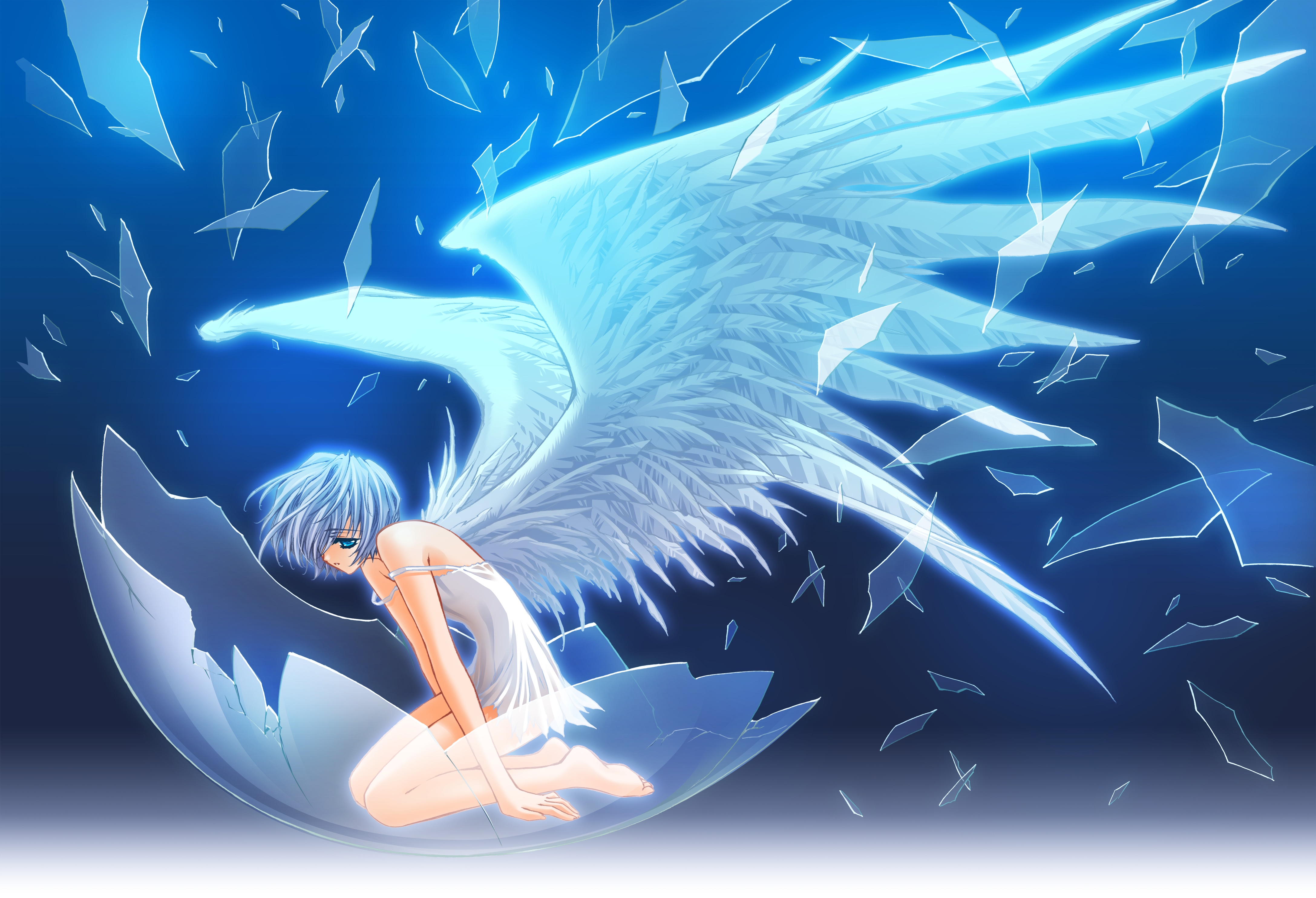 Аниме персонажи с крыльями