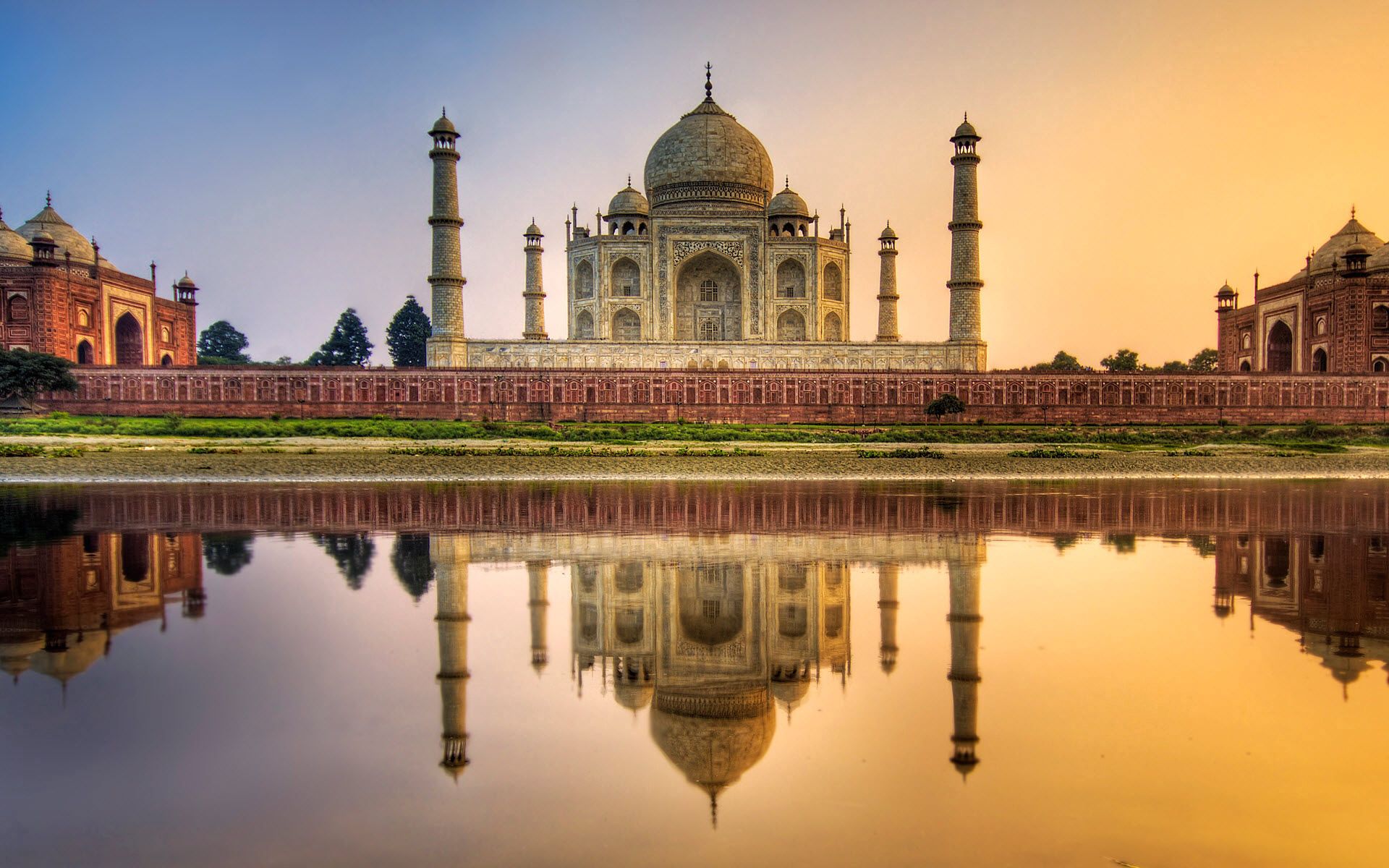 Die besten Taj Mahal-Hintergründe für den Telefonbildschirm