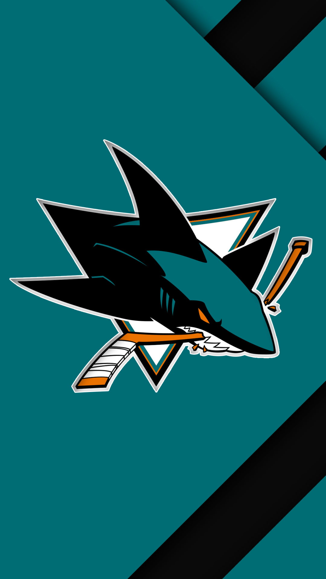 Mobile wallpaper Sports, Hockey, Logo, Emblem, Nhl, San Jose Sharks, 1157239 download the picture for free.
