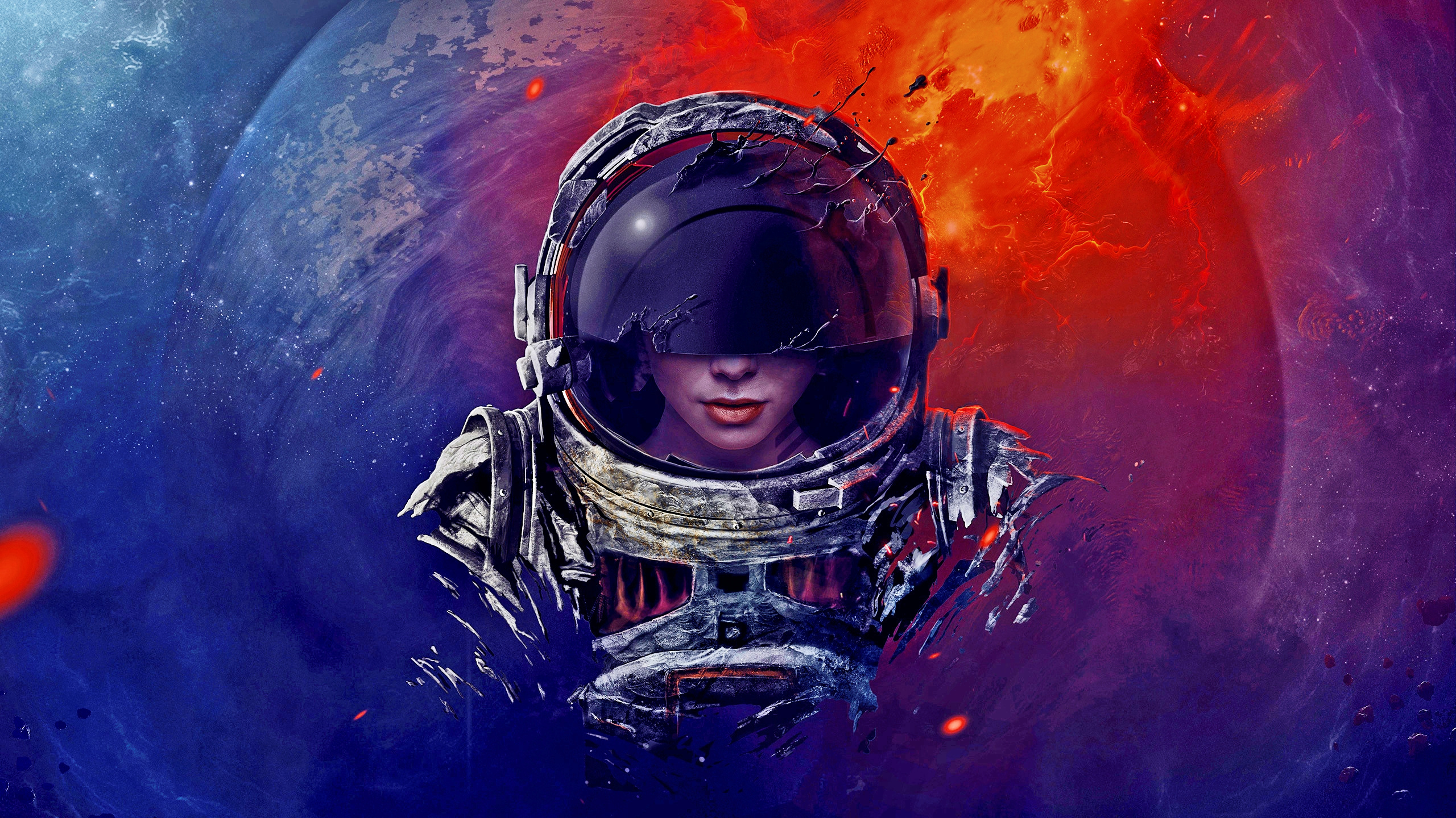 Mobile HD Wallpaper Astronaut 