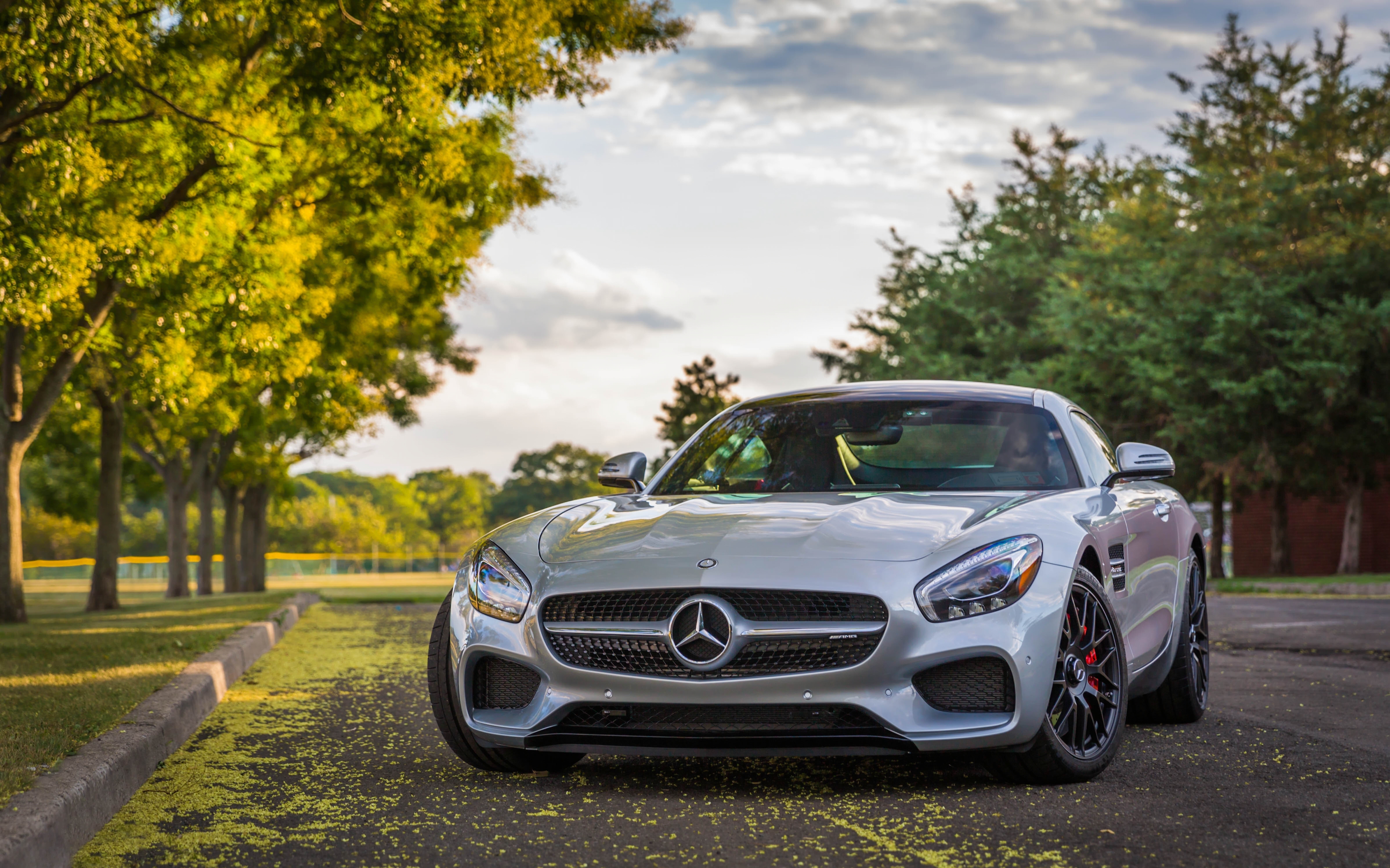 silvery, mercedes benz, cars, side view, silver, mercedes amg gt s