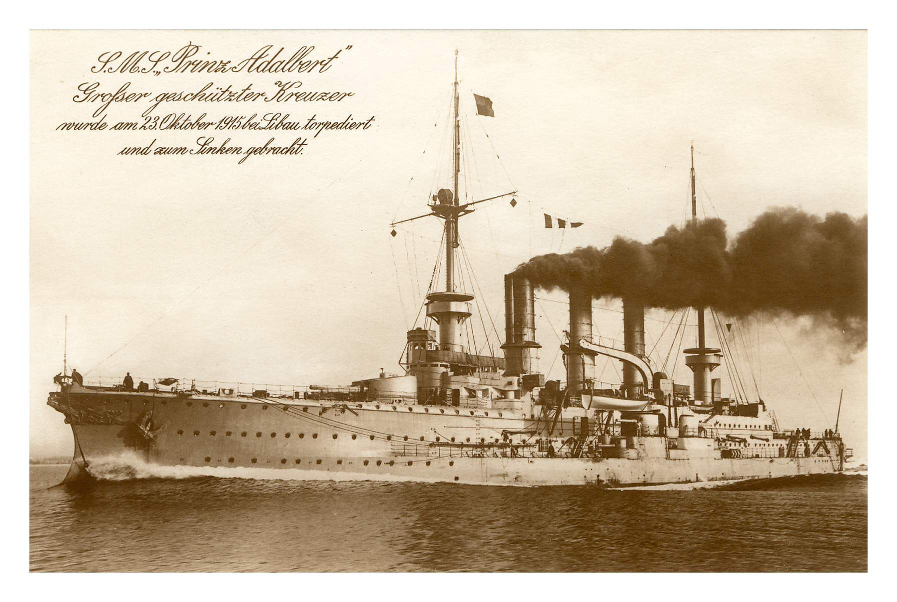 military, german navy, cruiser, sms prinz adalbert (1901), warship, warships 2160p