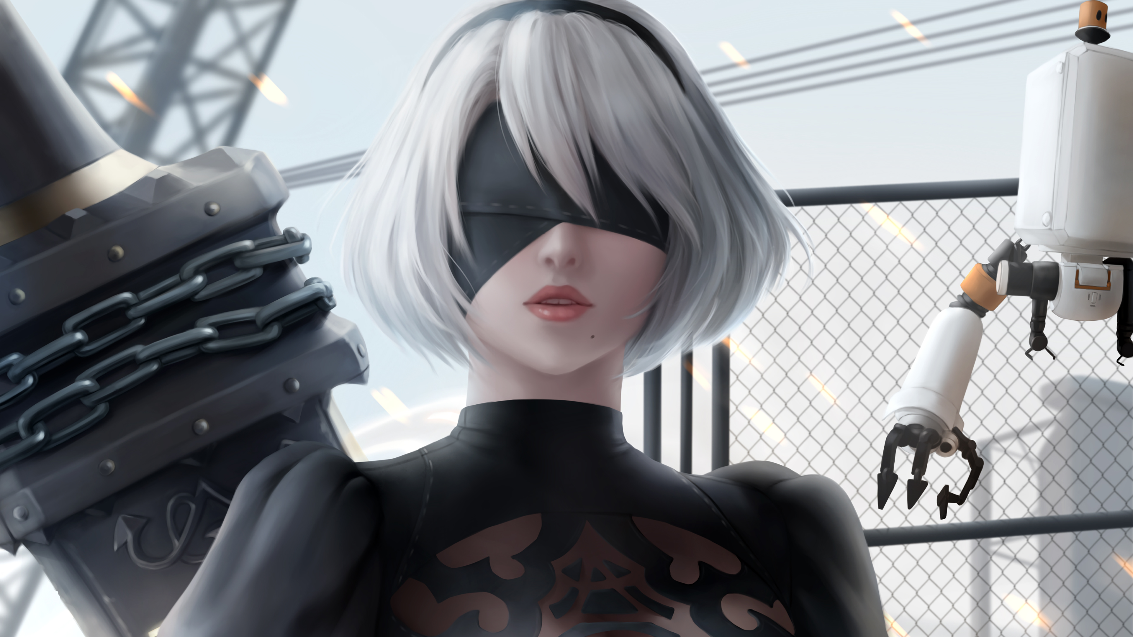 Nero automata. Ниер автомата 2b. Йорха-2b.