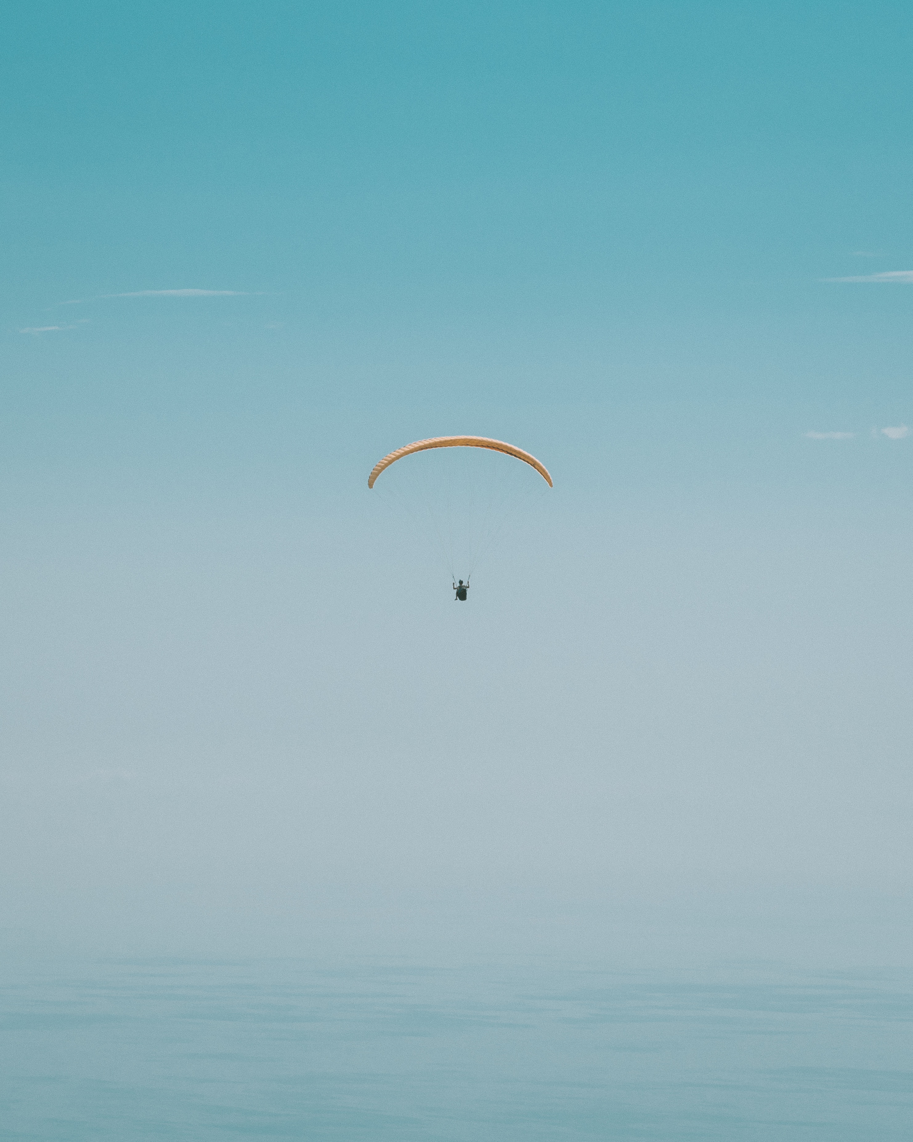 sports, sky, flight, paragliding, paraglider, gliding 4K