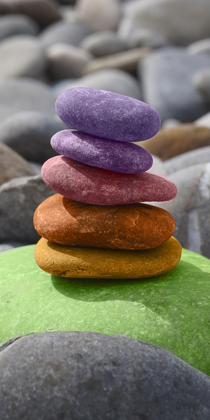 religious, zen, colors, stone, pebbles Free Stock Photo