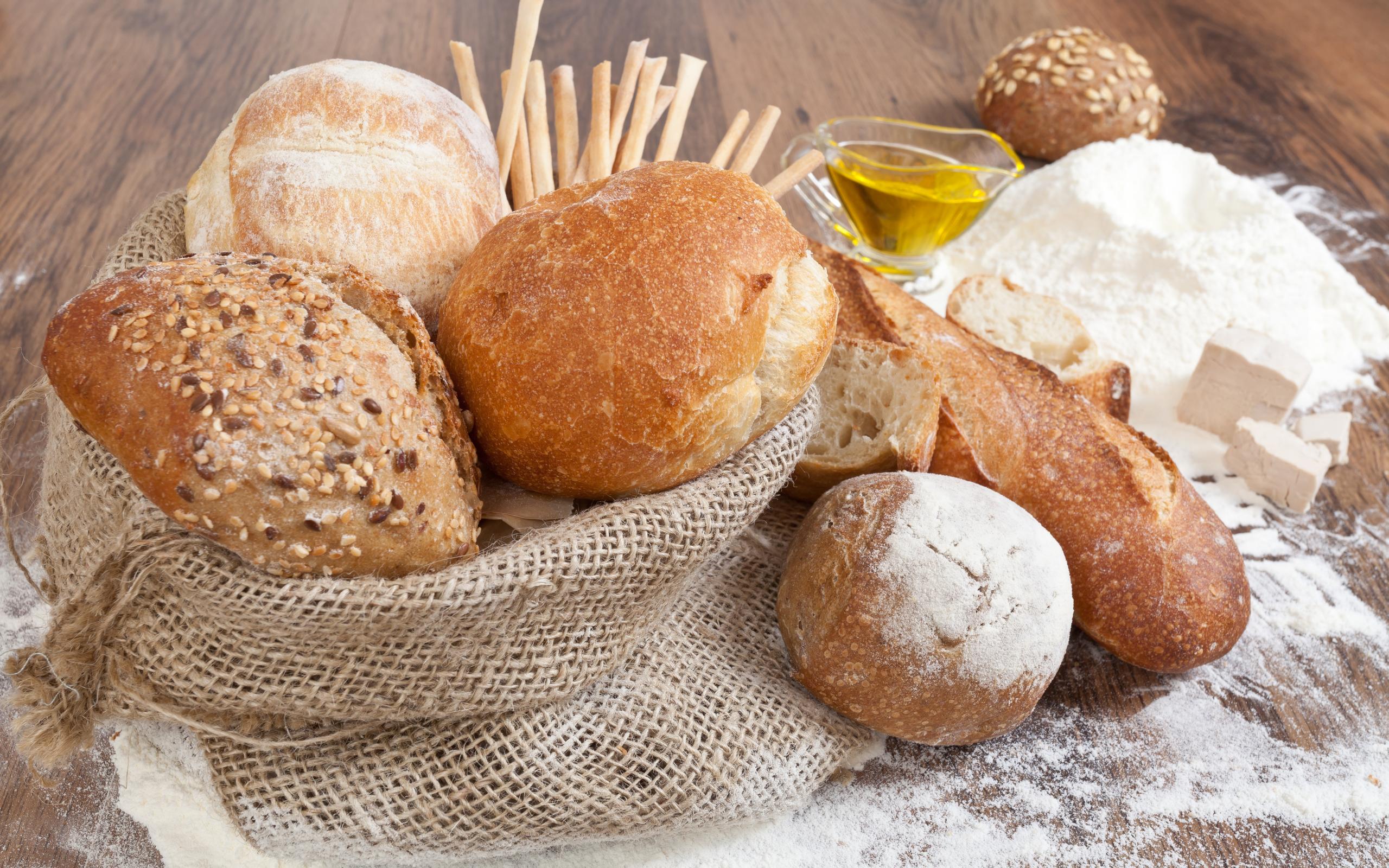flour, food, bread, baking