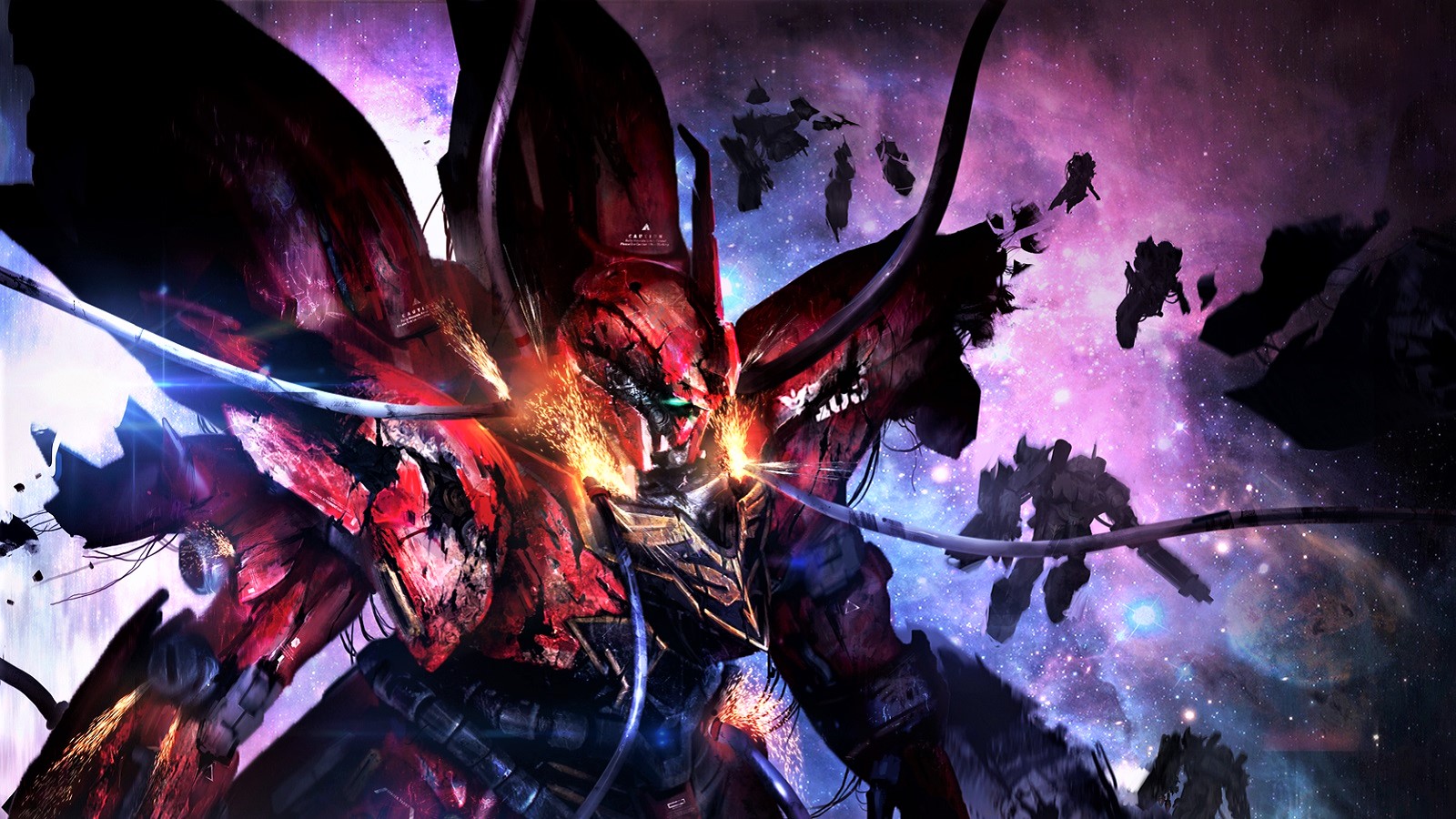 Sinanju Gundam Wallpaper