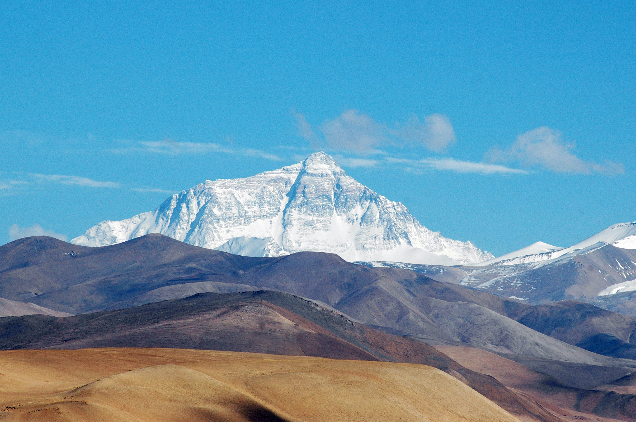 Горы Тибета Эверест