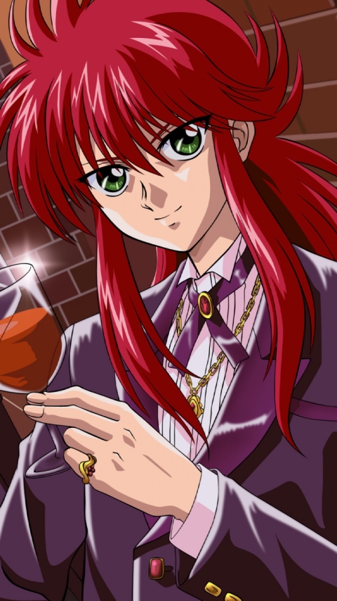 Download Serene Botan From Yu Yu Hakusho Anime Series Wallpaper