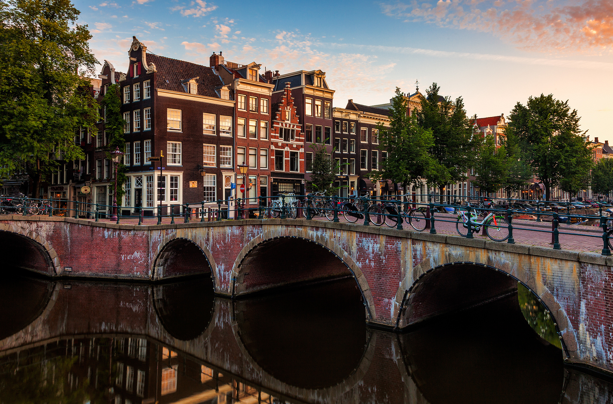 Нидерланды Амстердам мосты