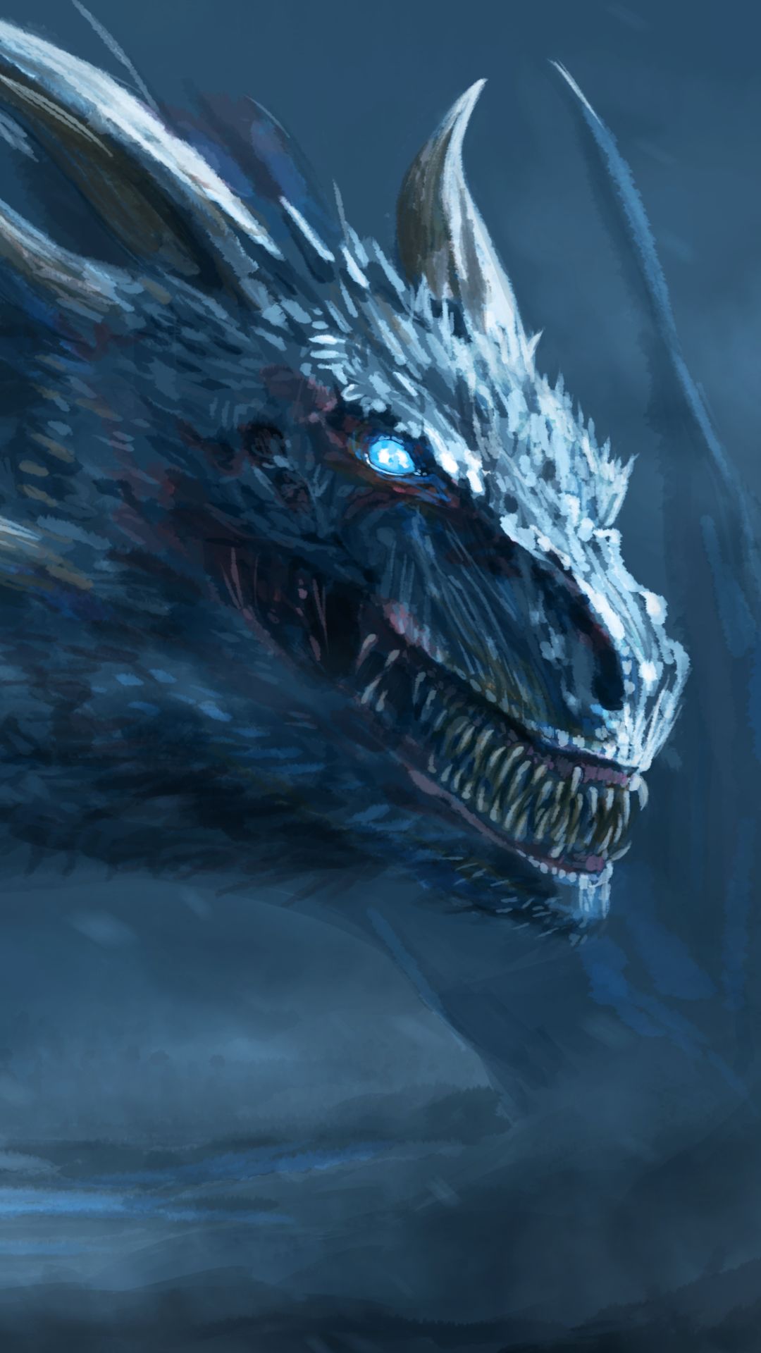tv show, game of thrones, white walker, night king (game of thrones), dragon 2160p