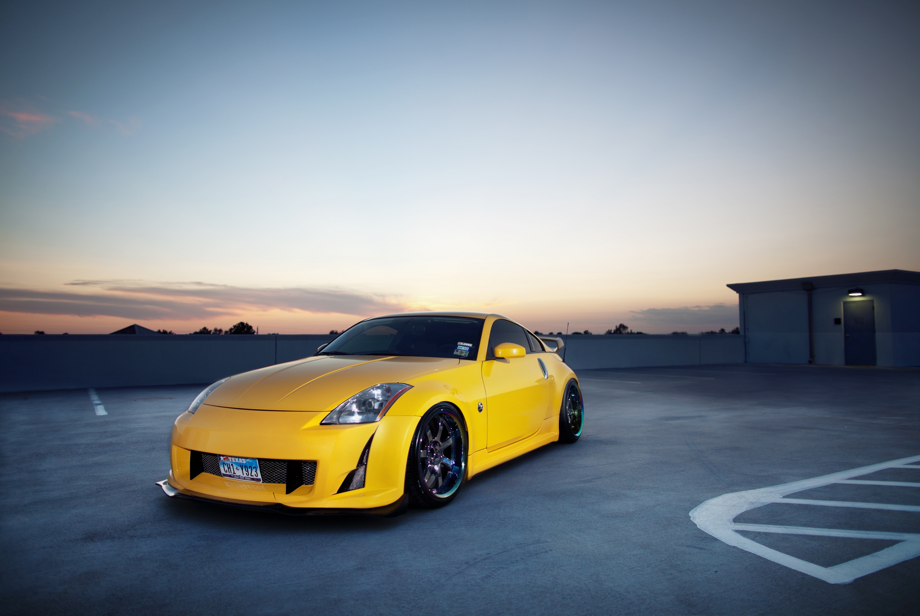 Nissan 350z рисунок