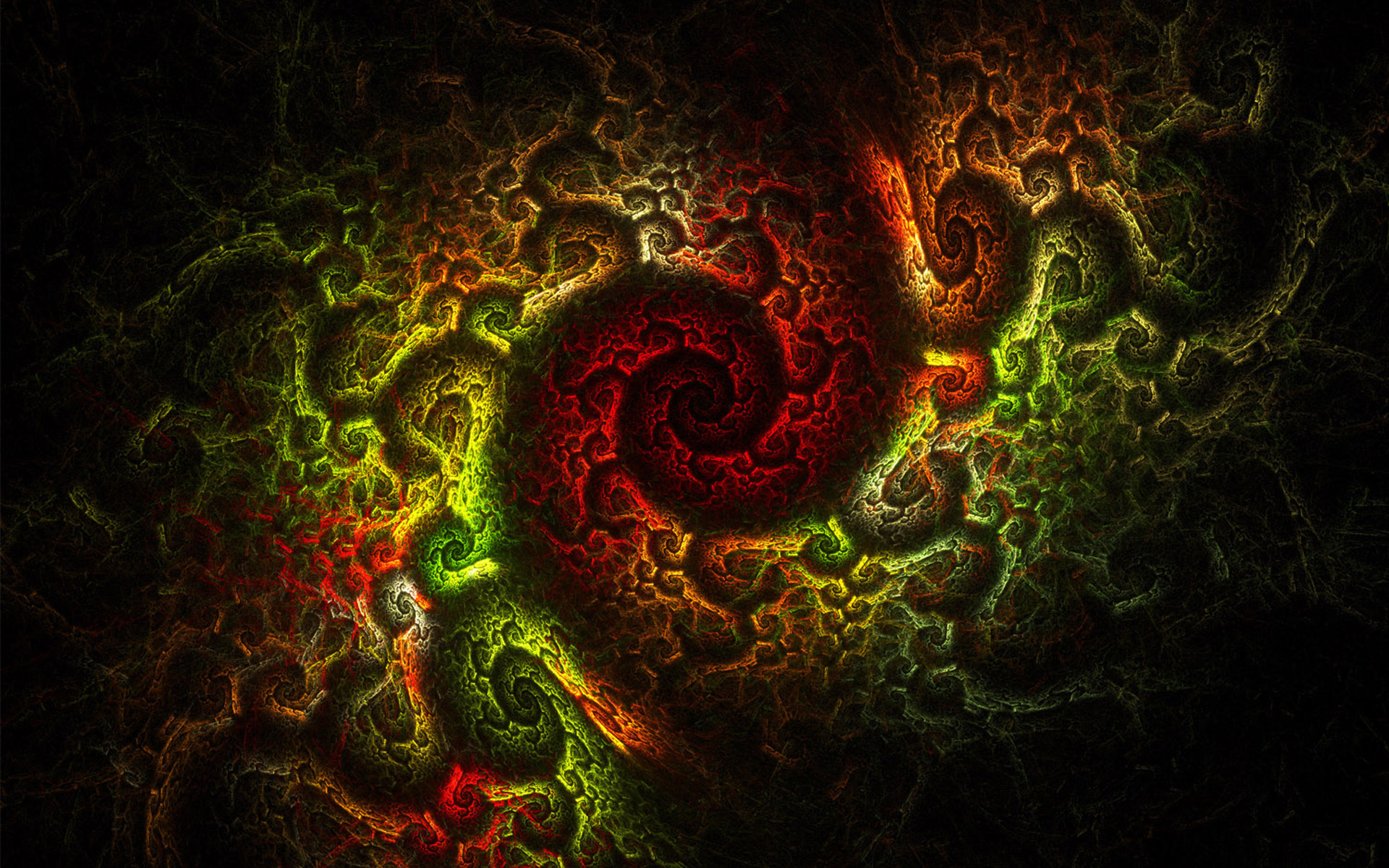 Free HD fractal, texture, abstract, pattern, cool, colors, shapes