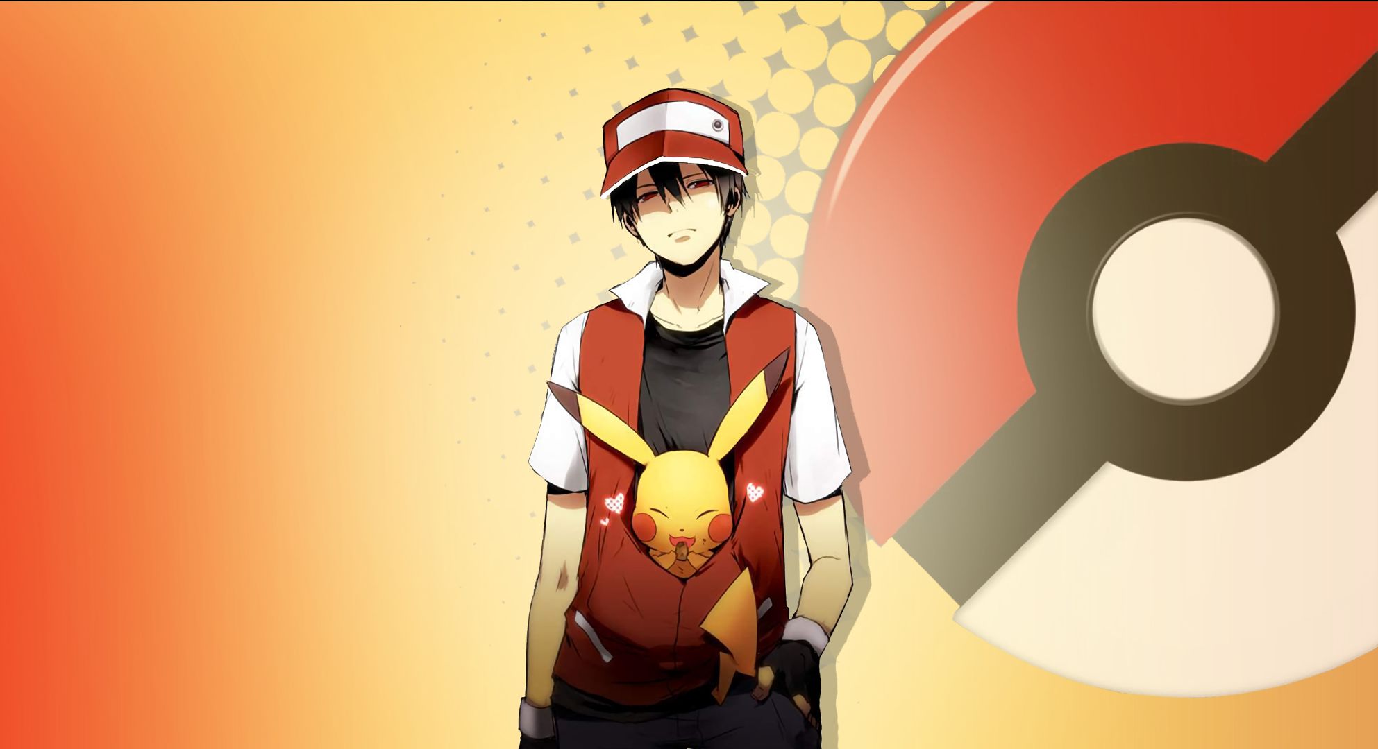 Trainer red wallpaper