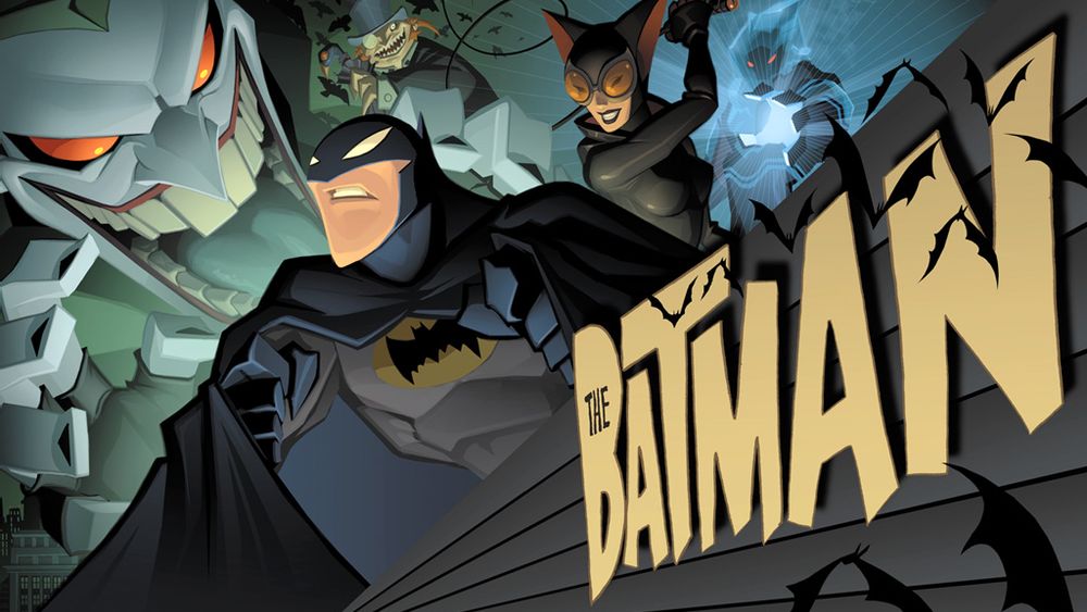 The batman. Бэтмен мультсериал 2004. Бэтмен 2004 Загадочник. Фрэнсис грей Бэтмен 2004. Бэтмен 2004 мультсериал Робин.