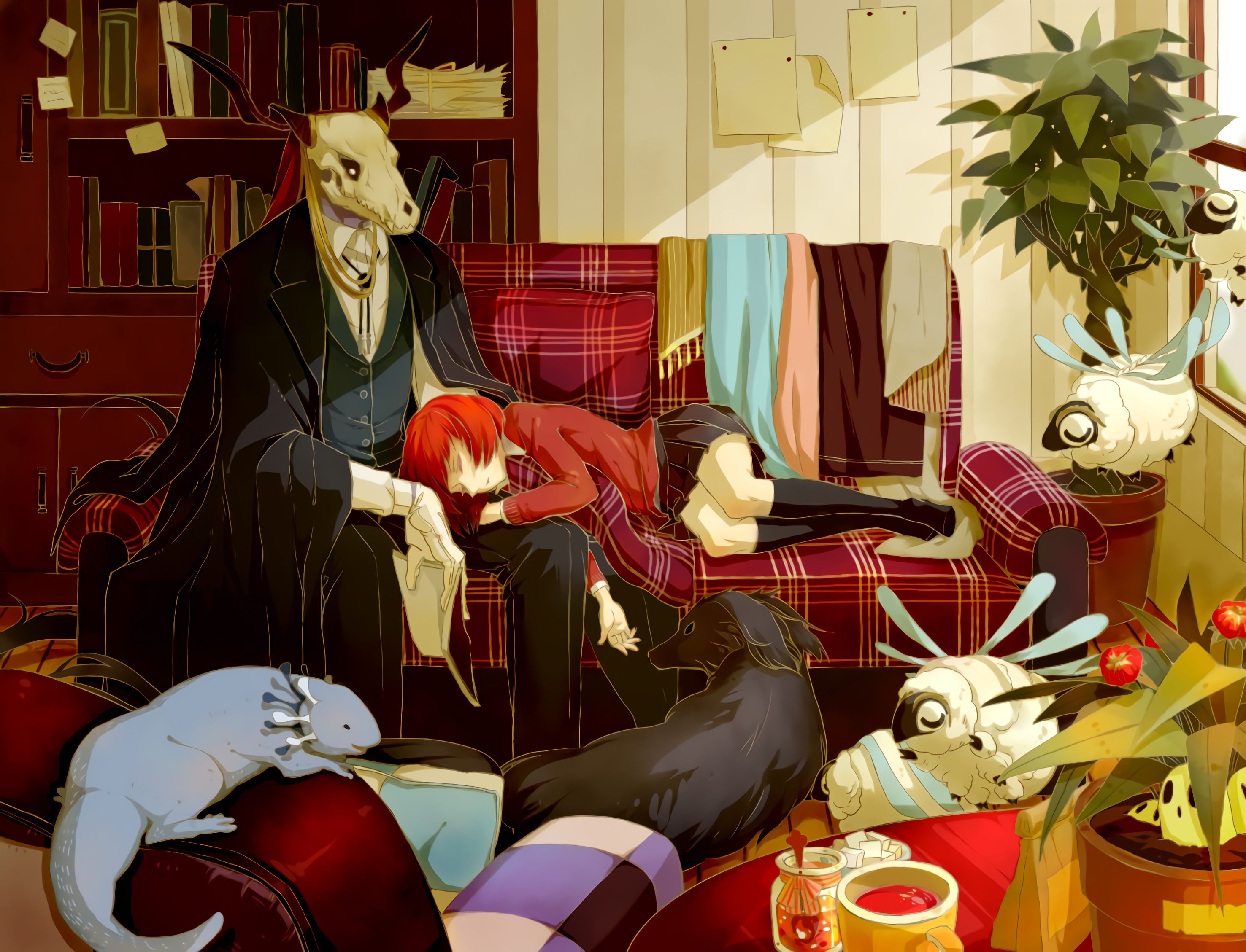 THE ANCIENT MAGUS BRIDE  WALLPAPERS  Edited By MY  Ancient magus bride  Bride Anime wallpaper