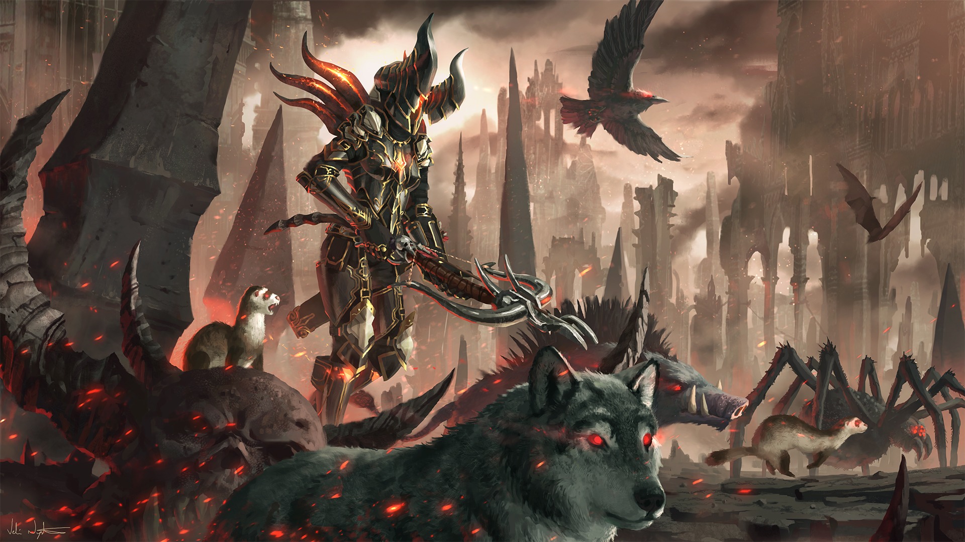 Охотница на демонов Diablo 3