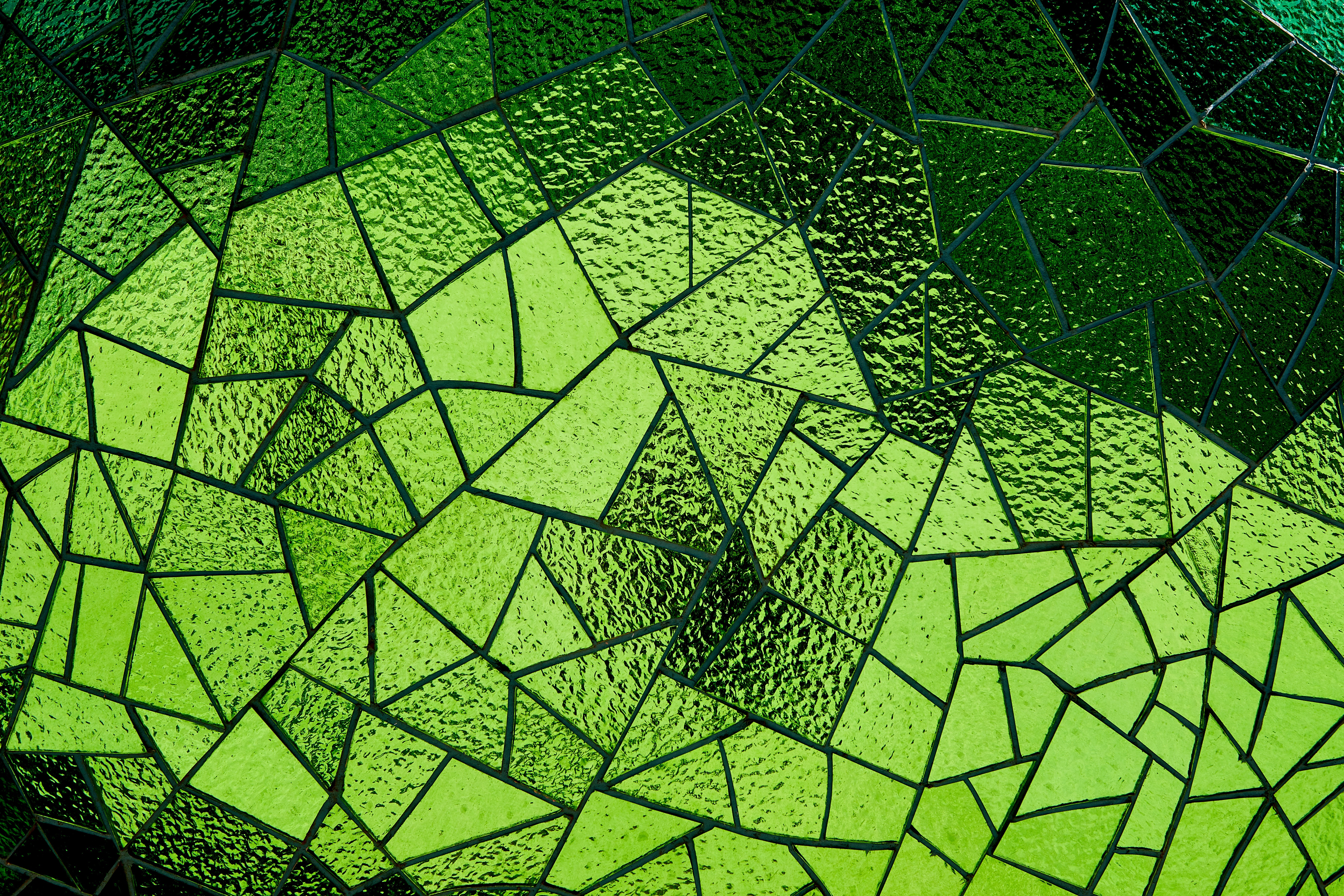 mirror, textures, mosaic, green, texture 2160p