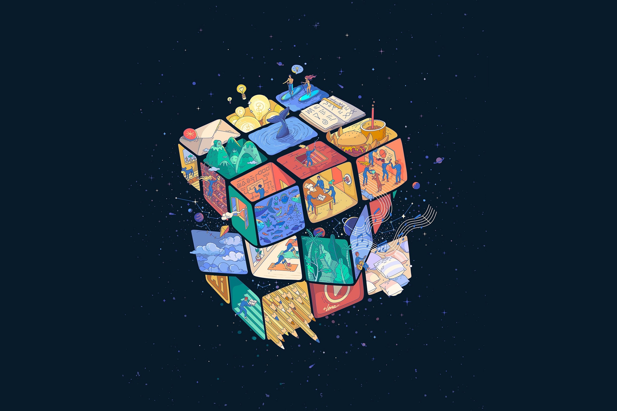 кубик рубика с рубиком из доты 2 фото 11