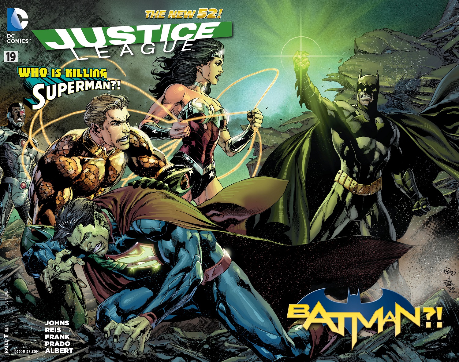 Download mobile wallpaper Justice League Of America, Aquaman, Justice League, Wonder Woman, Superman, Batman, Comics for free.