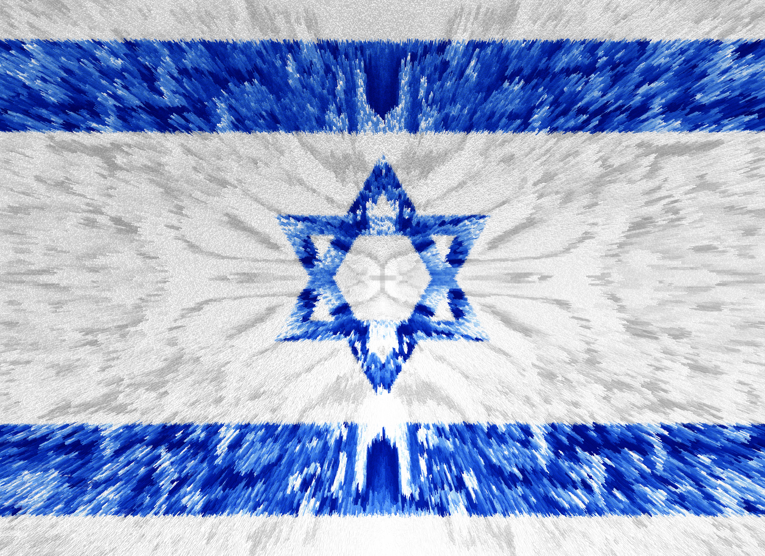 Blue Fractal Flame Star star of david layered blue fractal flame HD  wallpaper  Peakpx