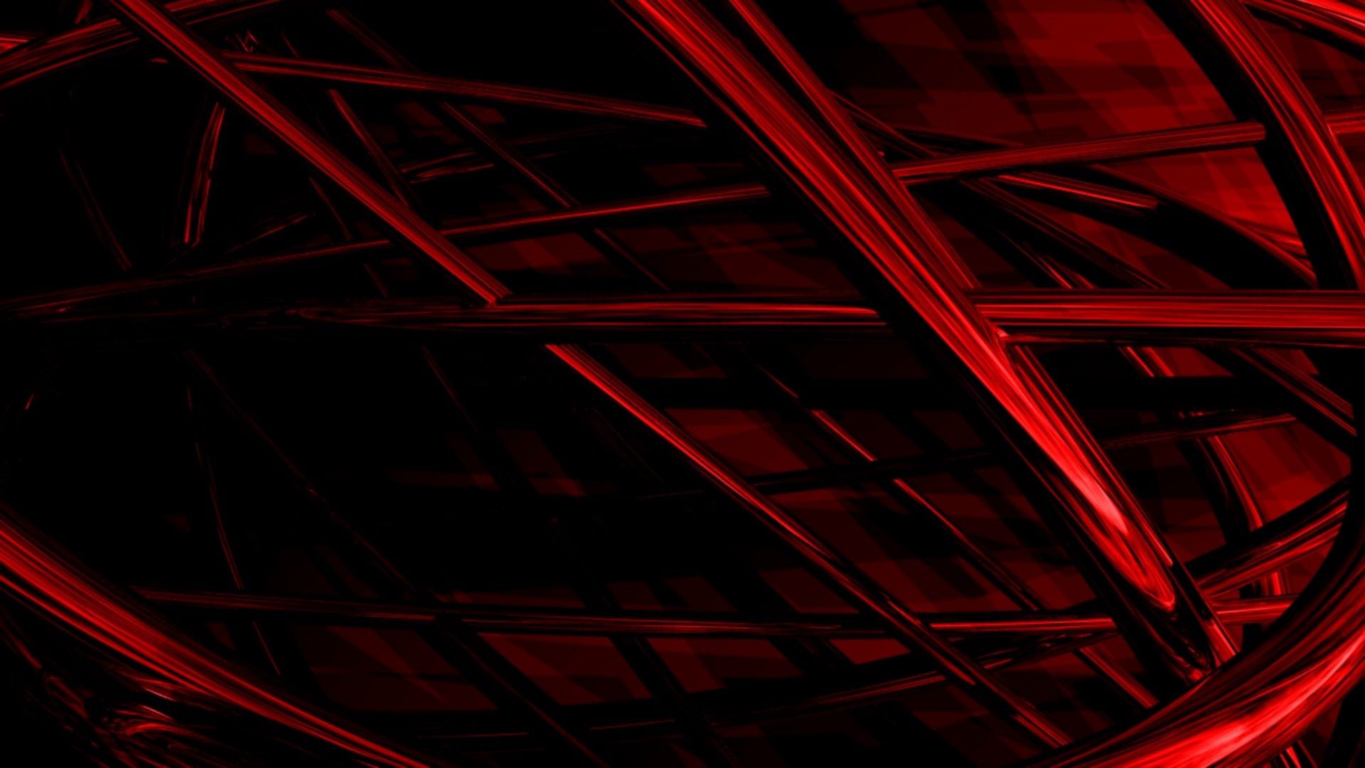 red, dark, lines, shadow, plexus 1080p