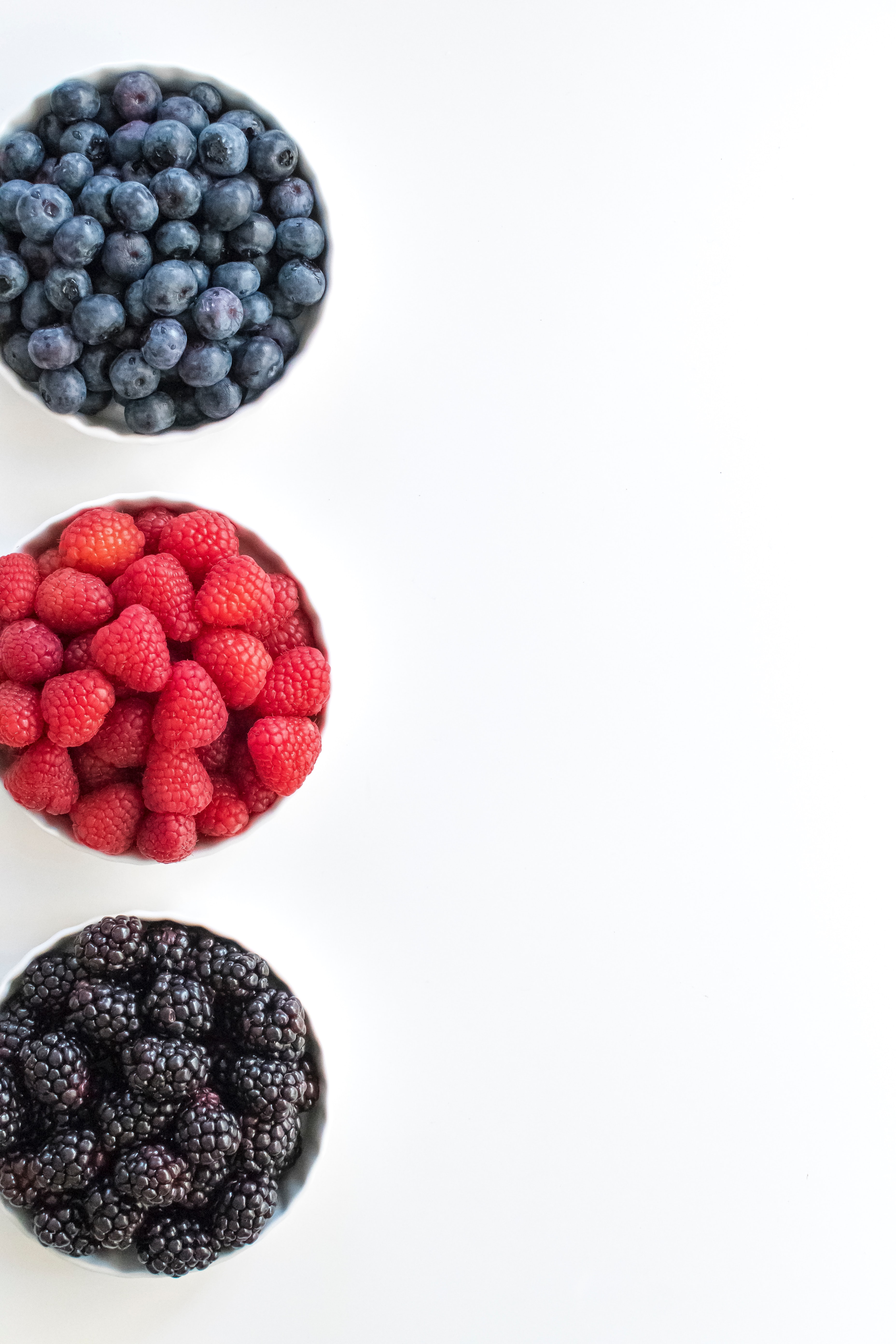 Download mobile wallpaper Food, Bilberries, Berries, Raspberry, Blackberry for free.