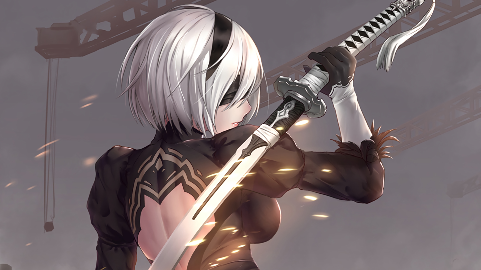 фоны стим nier automata фото 28