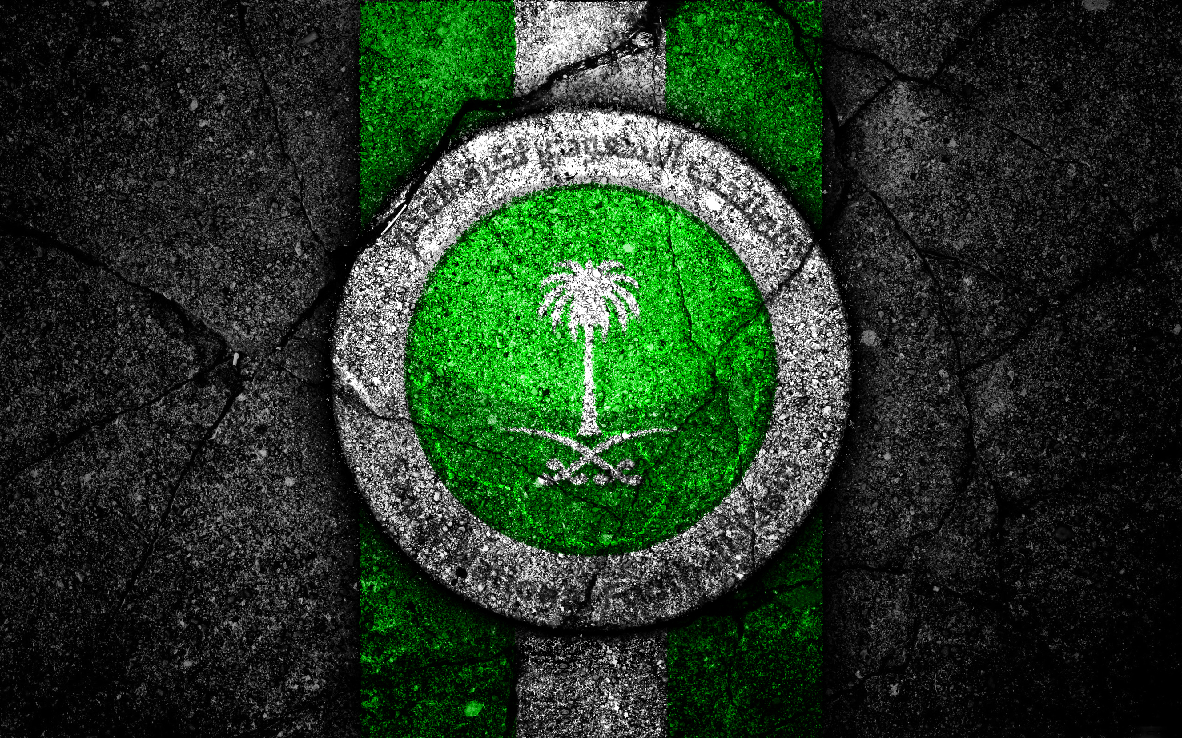 451584 descargar fondo de pantalla deporte, selección de fútbol de arabia saudita, emblema, logo, arabia saudí, fútbol: protectores de pantalla e imágenes gratis