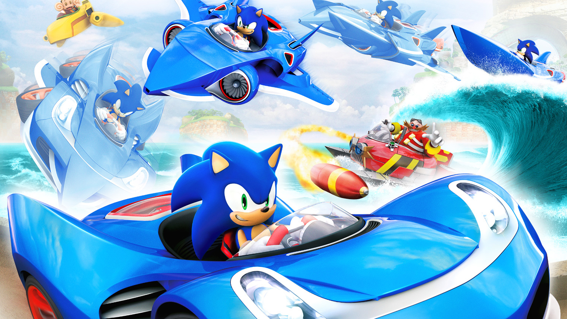 Sonic all stars racing transformed стим фото 115