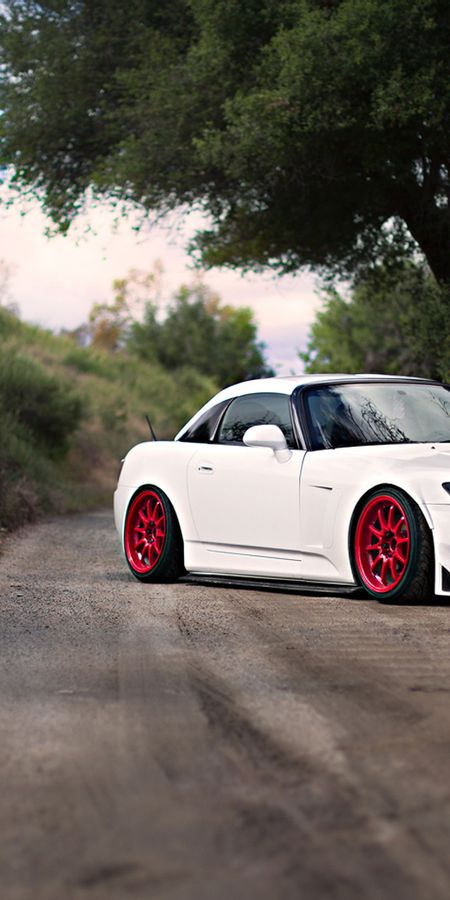 Honda s2000 Red White Wheels