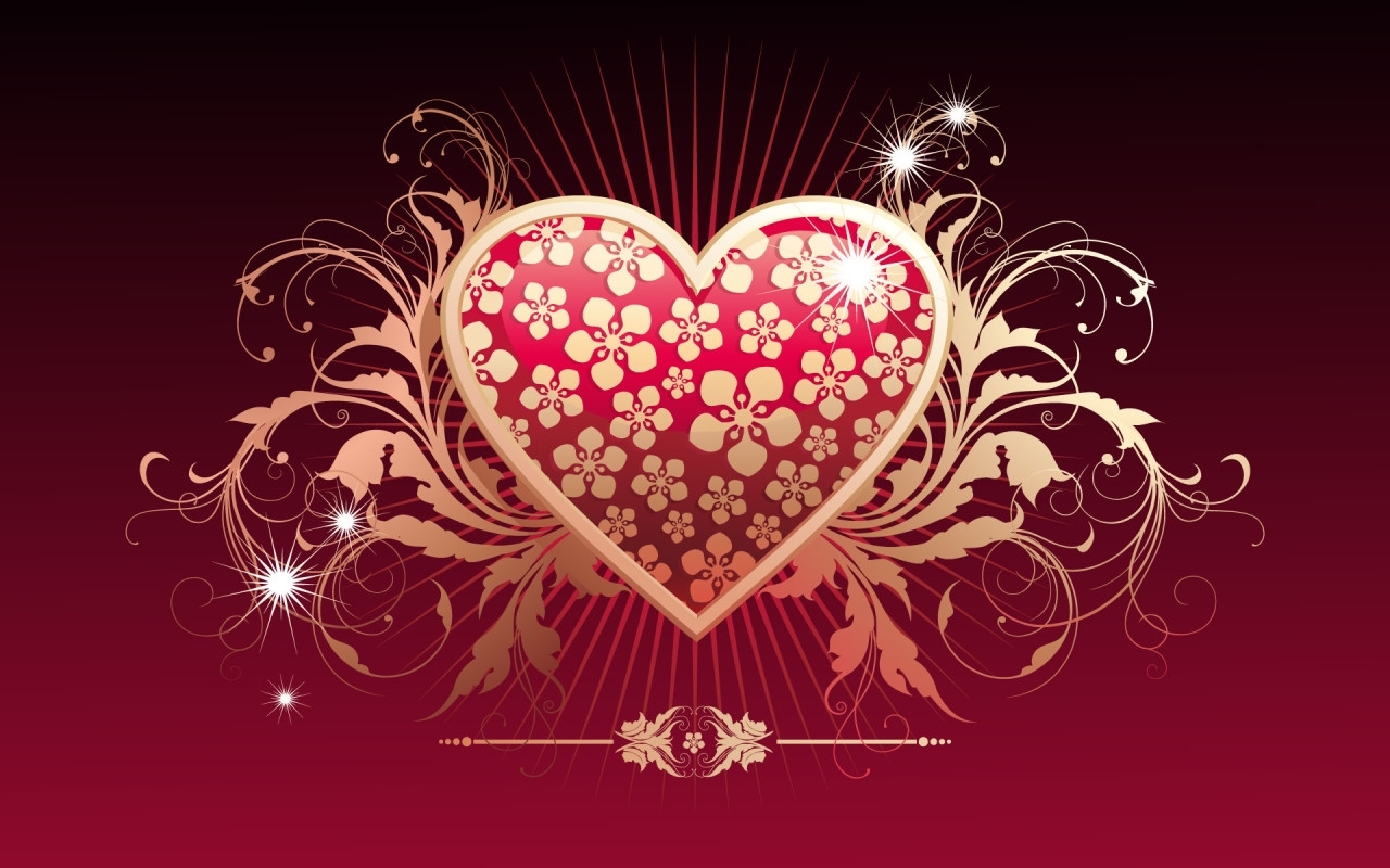 Скачати мобільні шпалери День Святого Валентина, Любов, Малюнки, Серця безкоштовно.