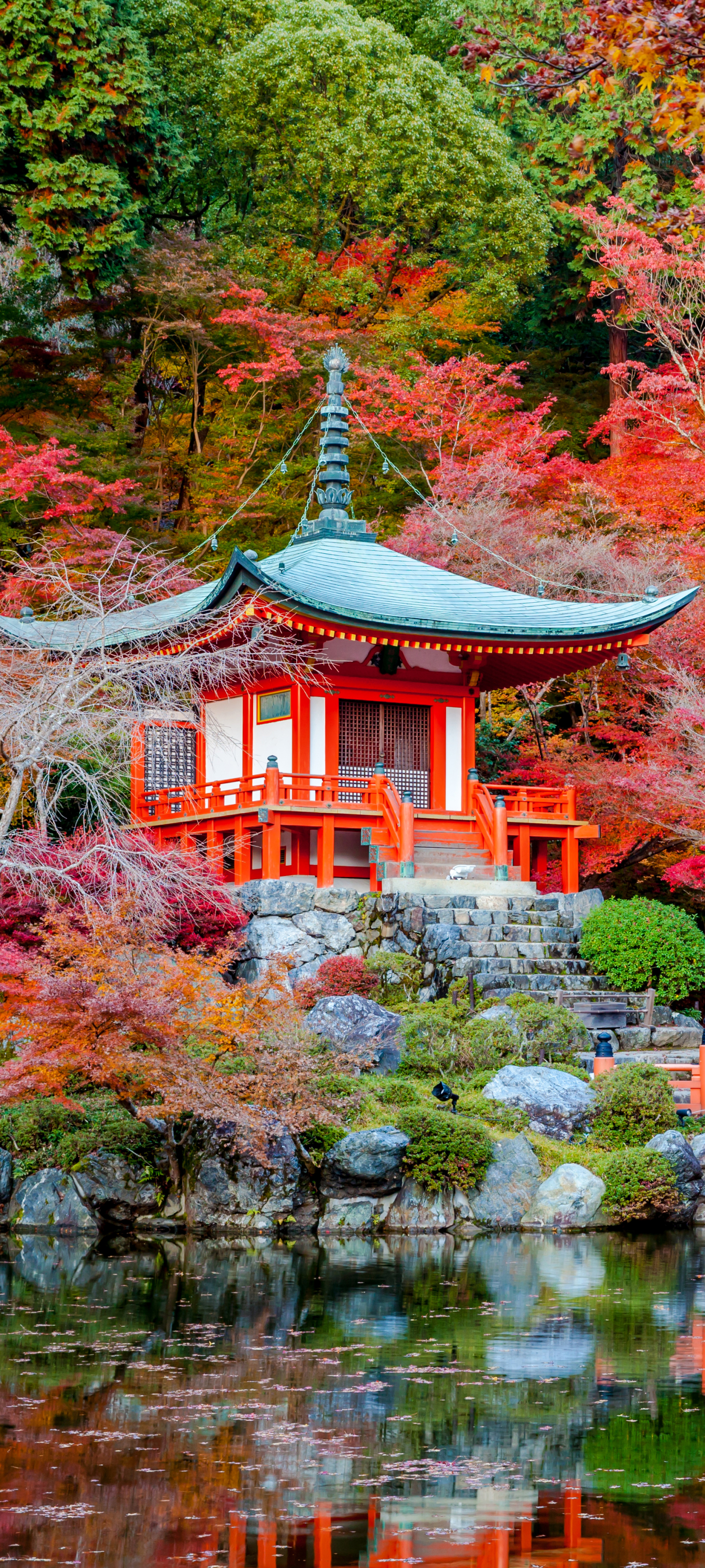 1186428 скачать обои религиозные, дайго дзи, храм, японский сад, храмы - заставки и картинки бесплатно