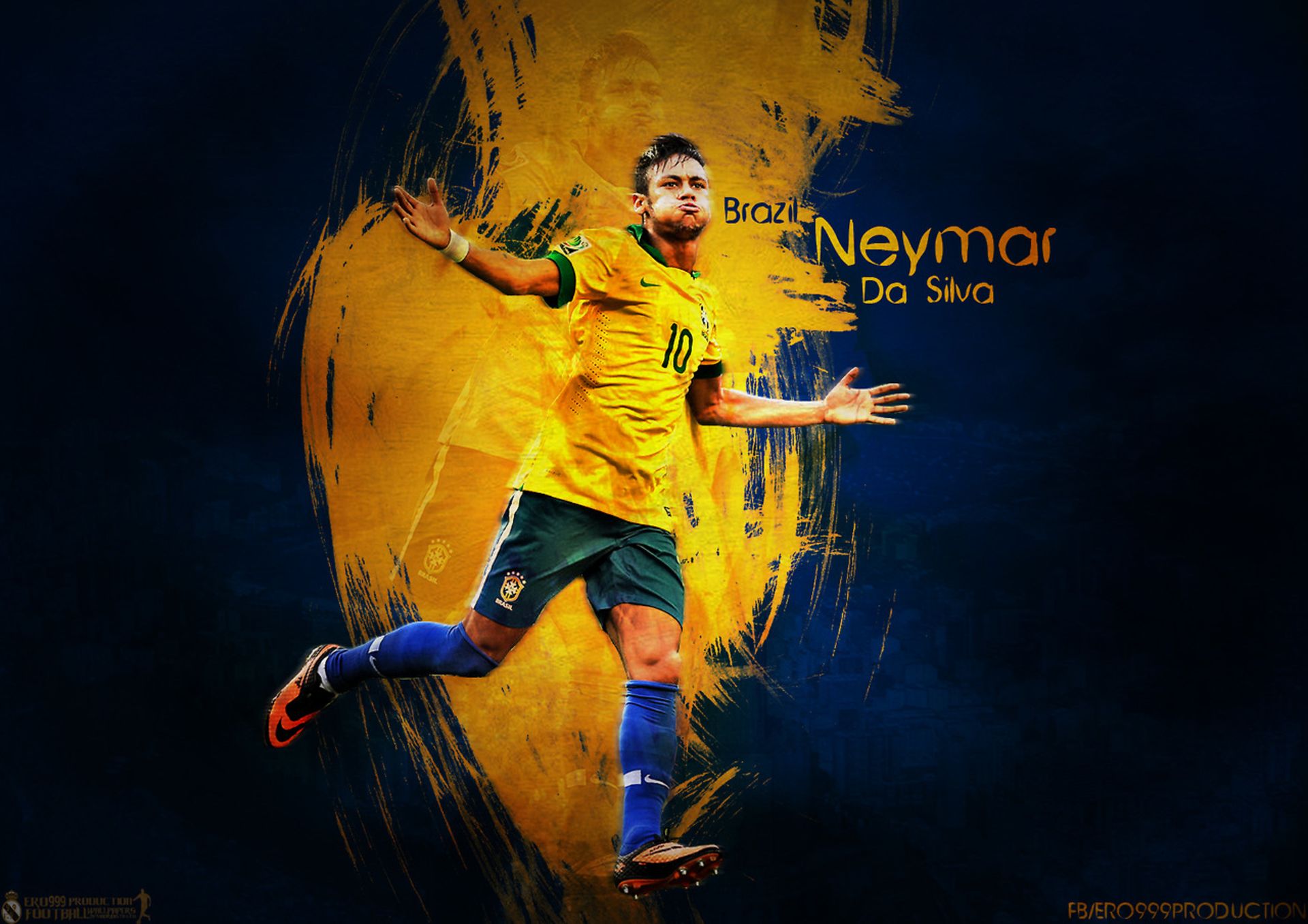 Mobile wallpaper Sports Soccer Neymar Brazil National Football Team  503956 download the picture for free