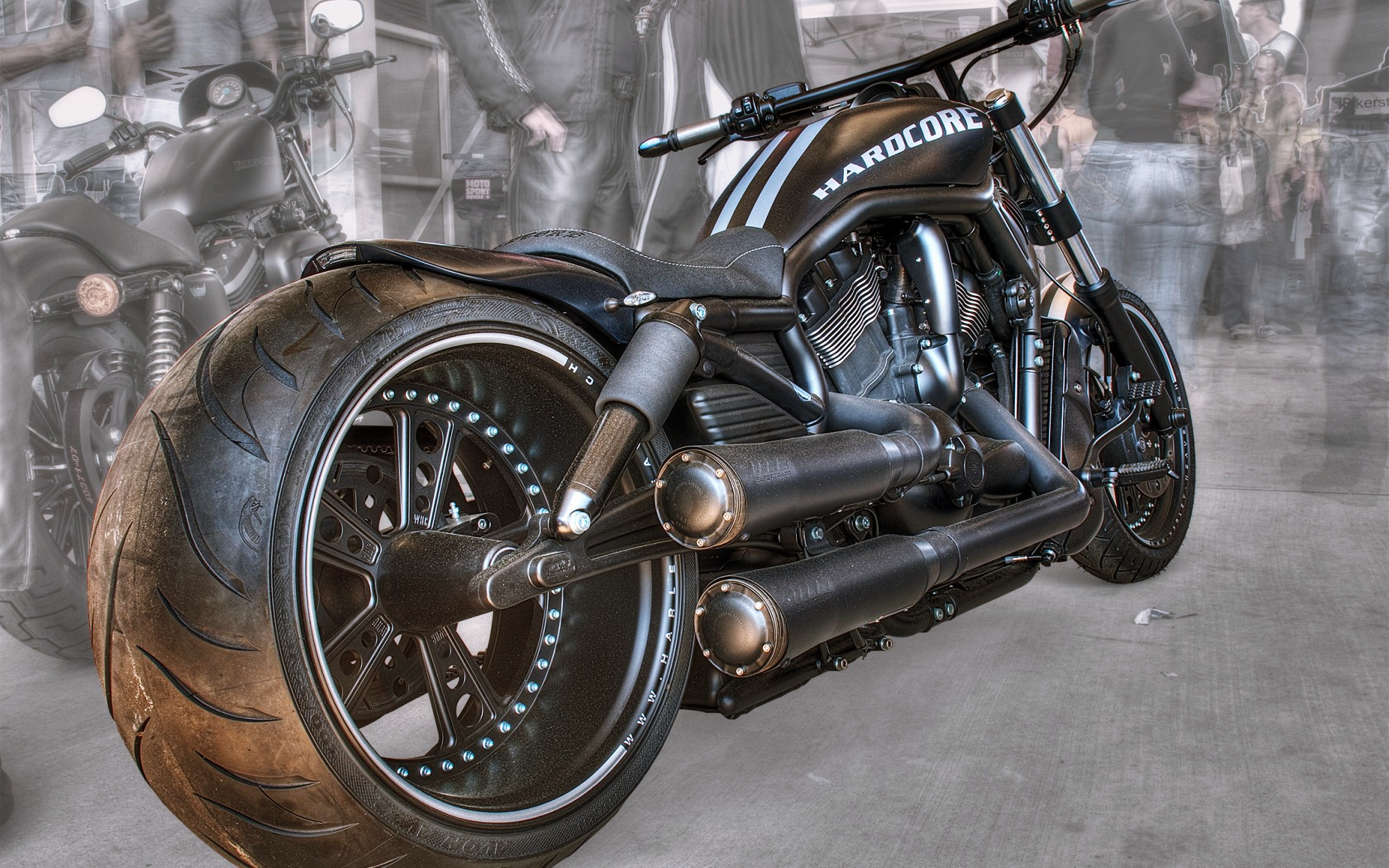 Футуристические мотоциклы Harley Davidson