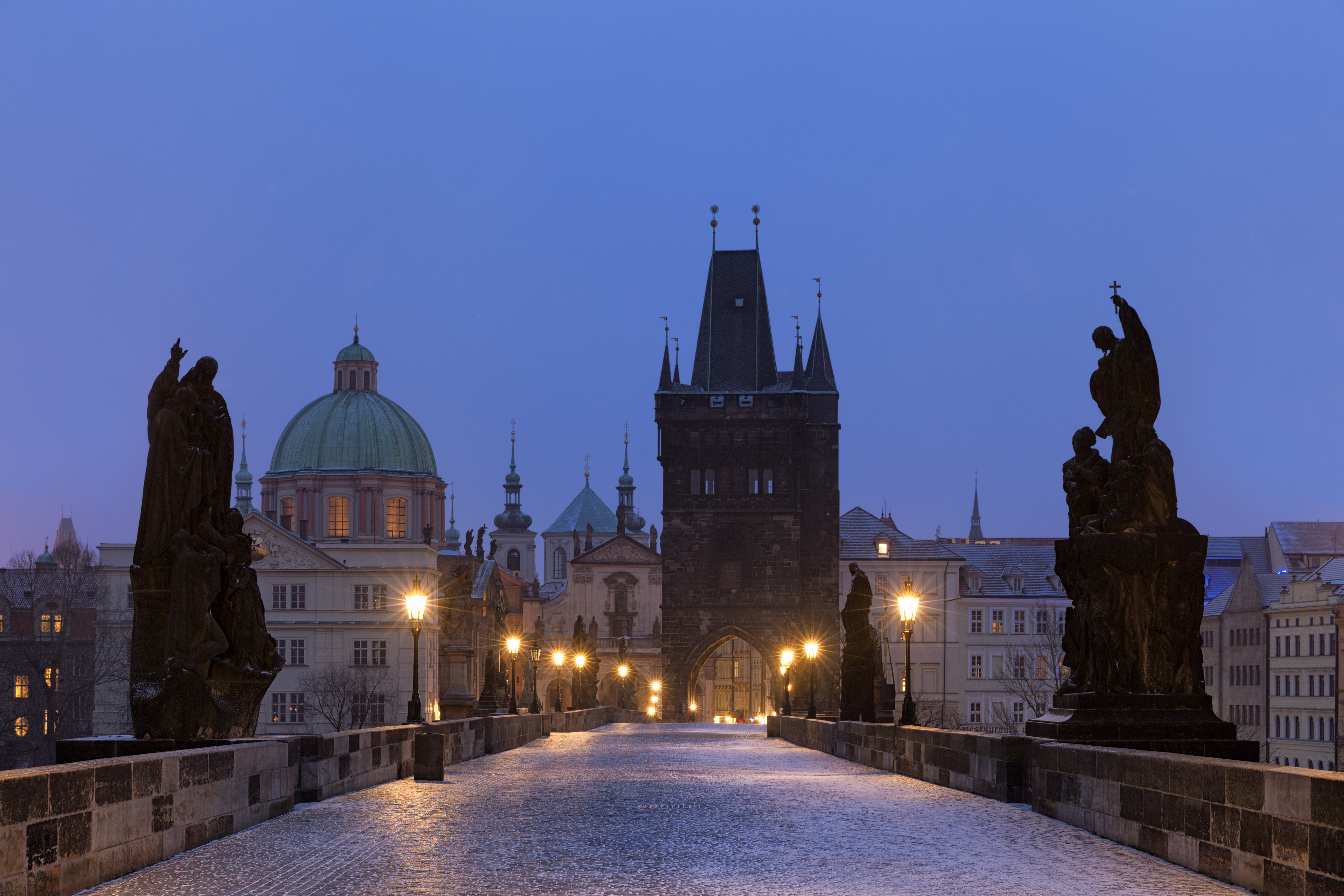 Прага архитектура Карлов мост