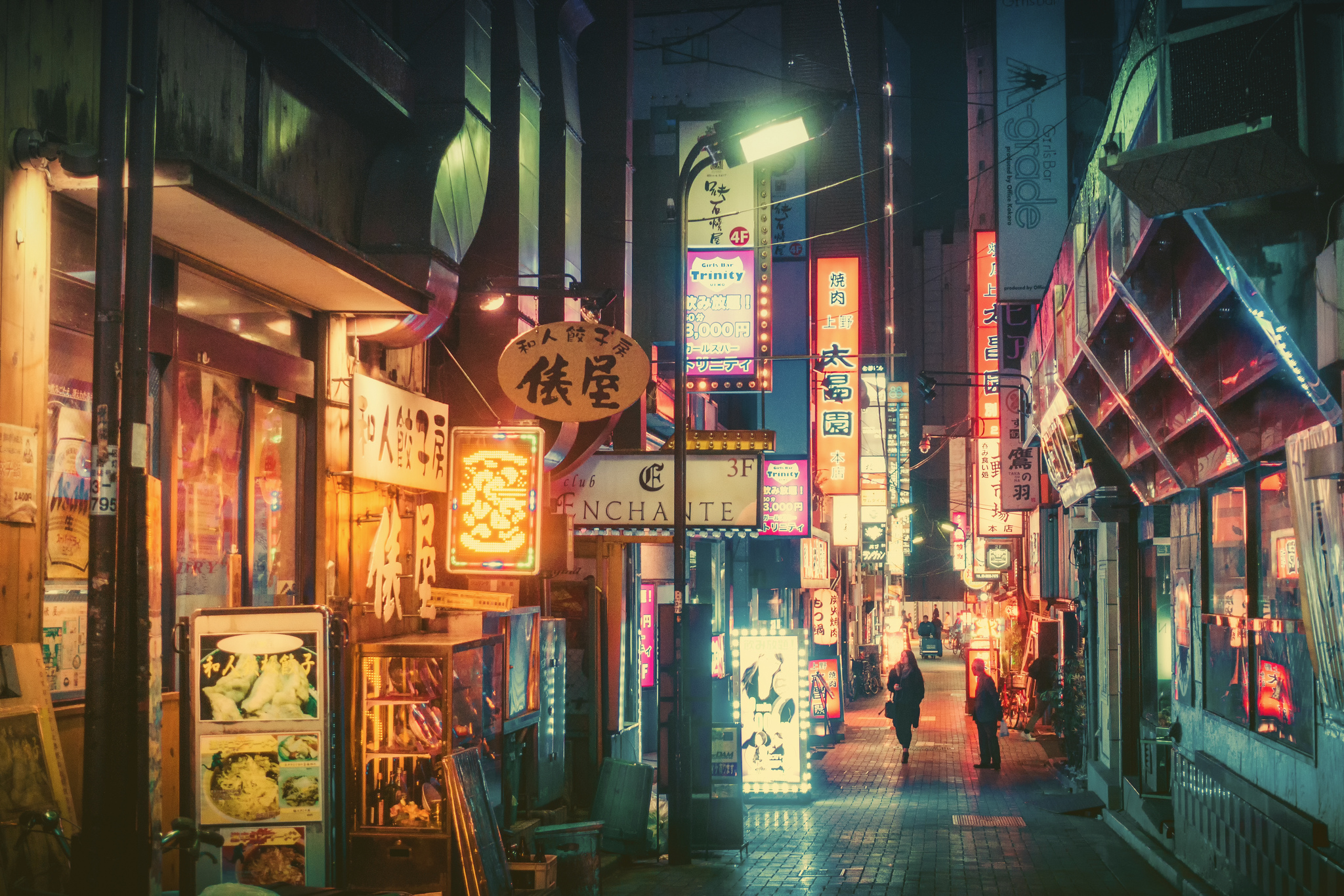 japan, tokyo, neon, night, man made, city, cities UHD