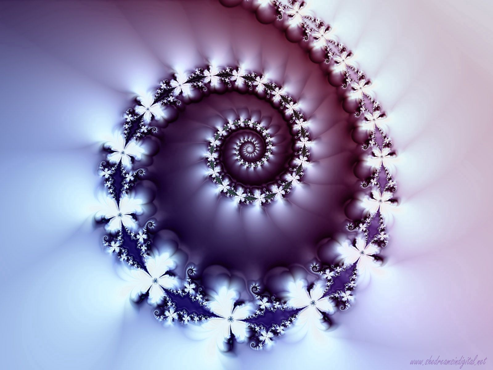 124501 Hintergrundbild herunterladen abstrakt, die form, form, lila, gerippt, gerippte, spiral, spirale - Bildschirmschoner und Bilder kostenlos
