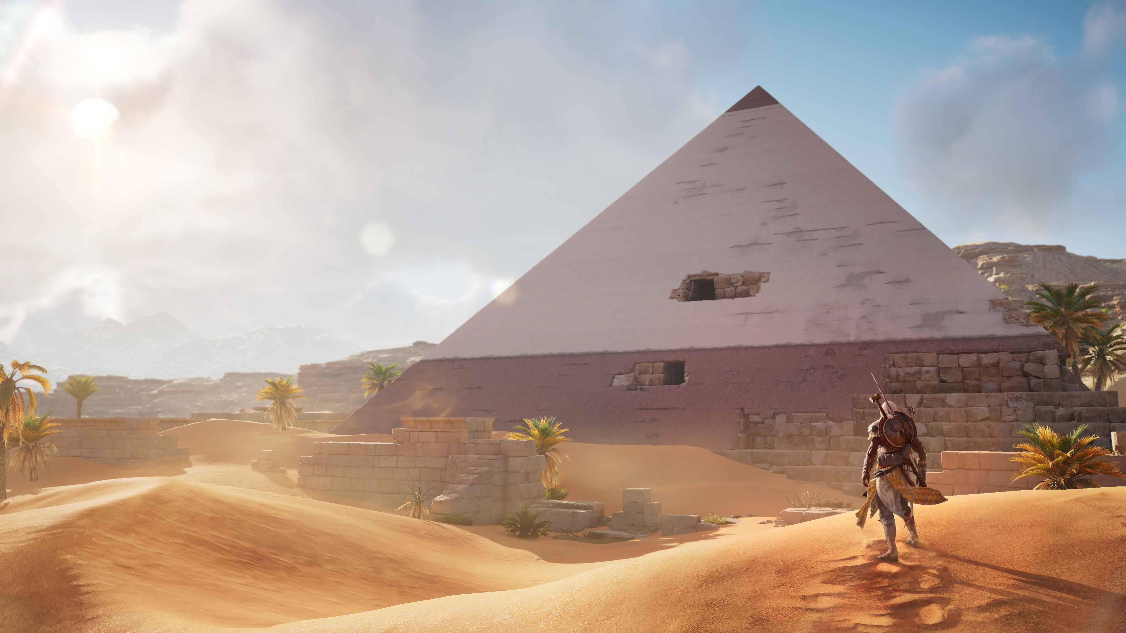 Free HD video game, assassin's creed origins, bayek of siwa, pyramid, assassin's creed