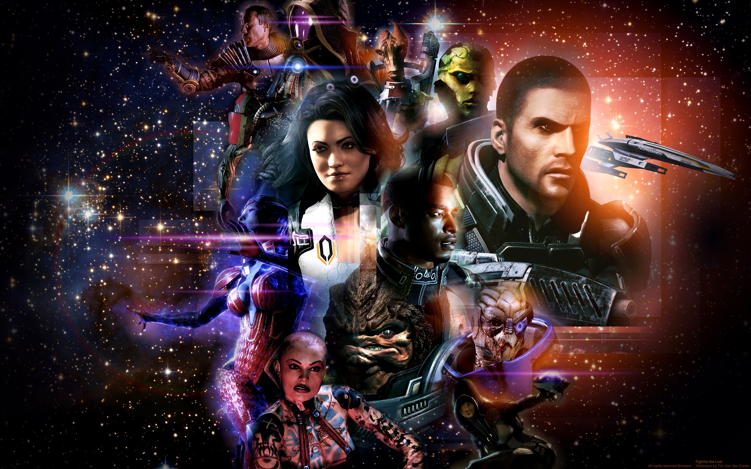 Free Mass Effect 2 Stock Wallpapers