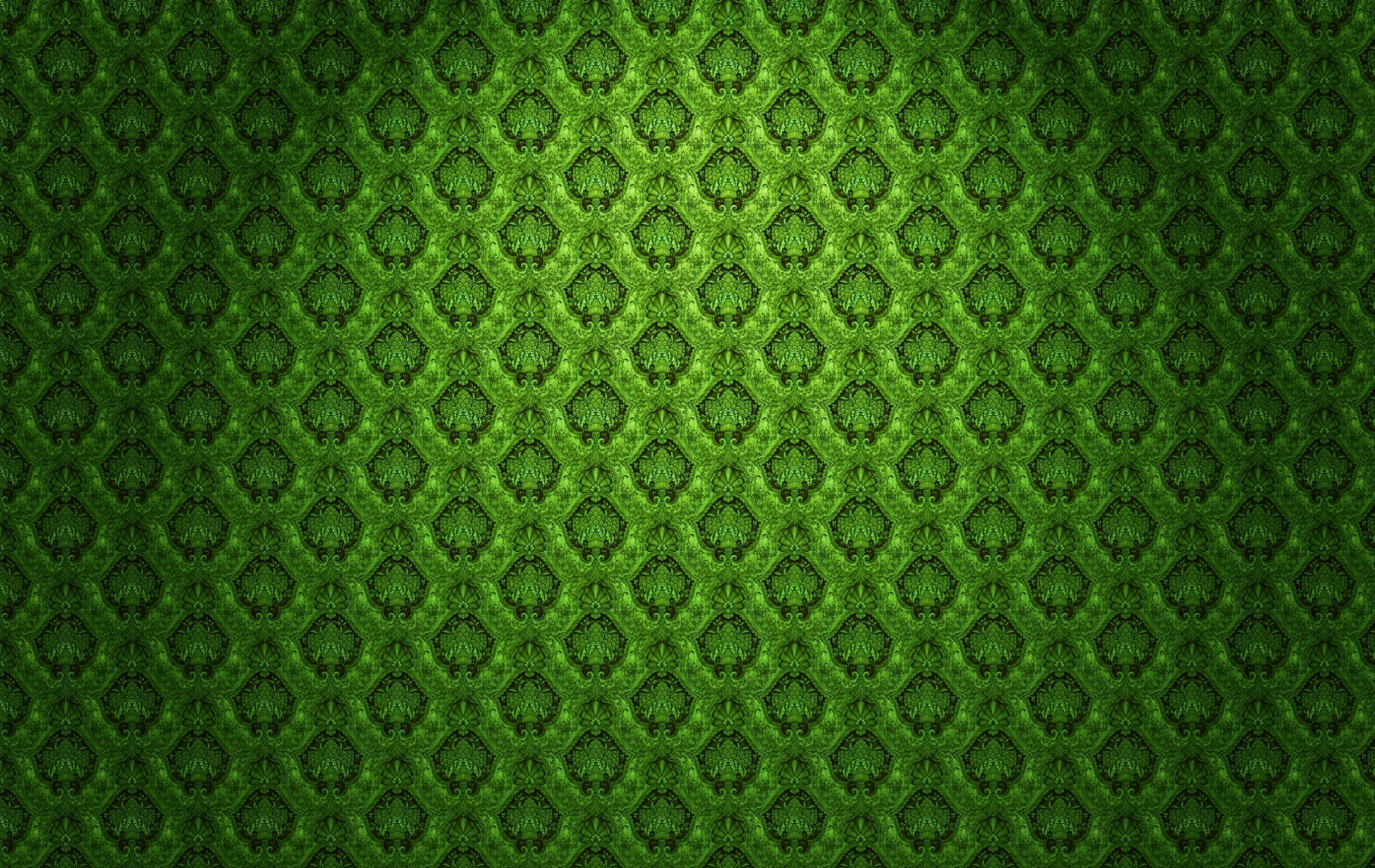 Темно зеленый фон с узорами