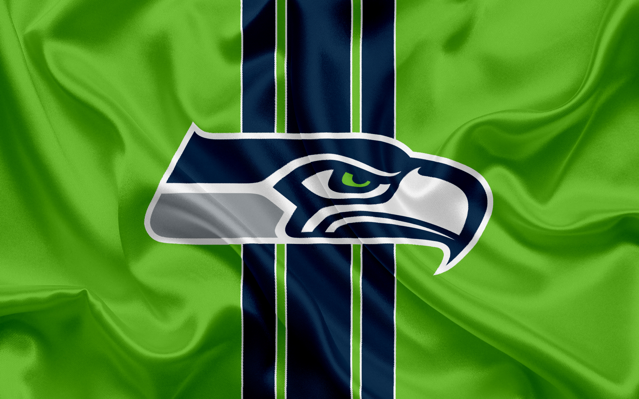 Seattle Eagle Logo In Blue Background HD Seattle Seahawks Wallpapers, HD  Wallpapers