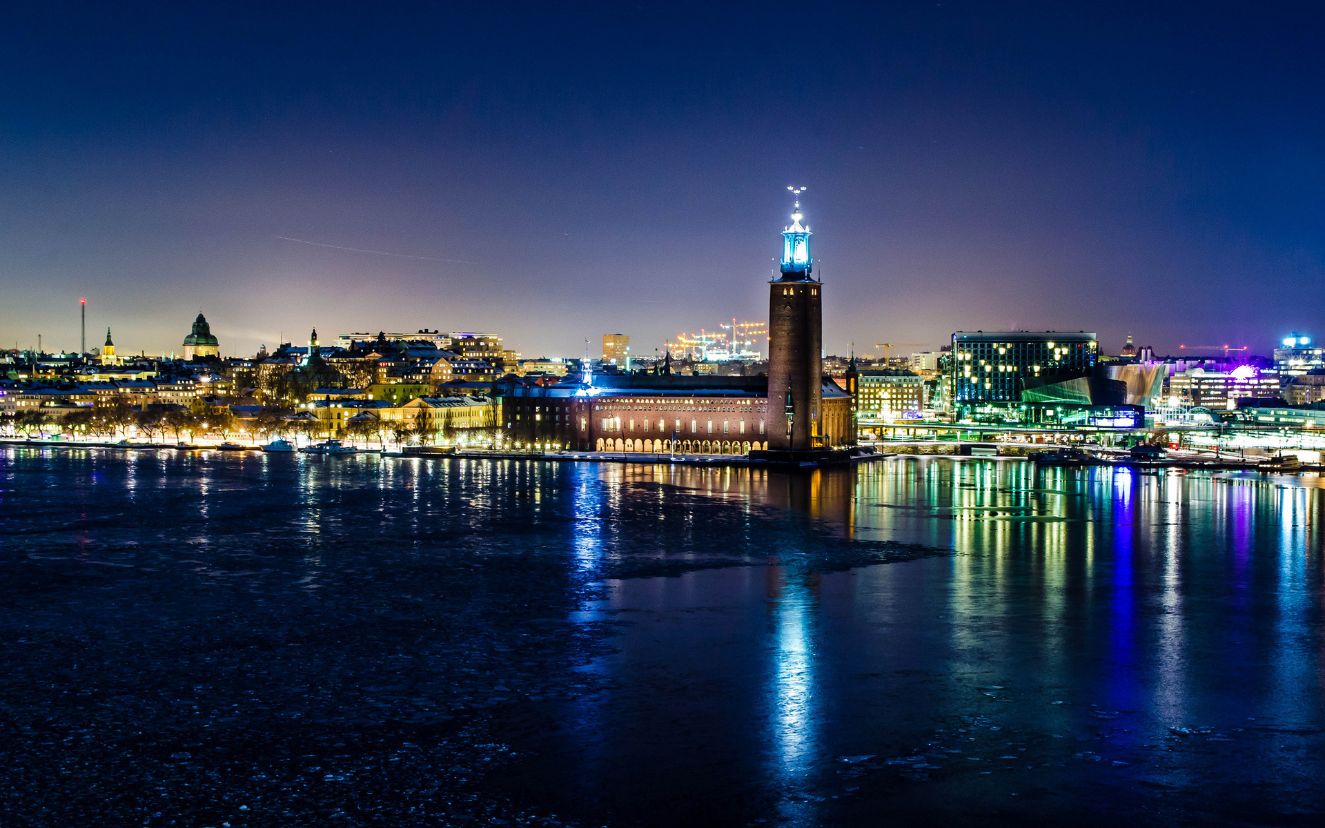 stockholm, man made, sweden, cities UHD
