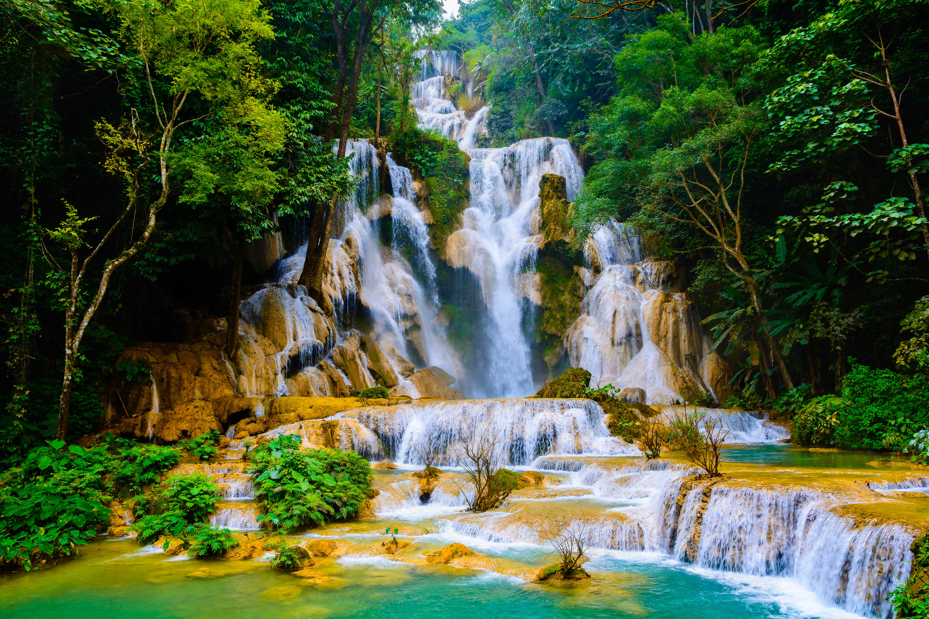 vietnam, earth, waterfall, nature, waterfalls